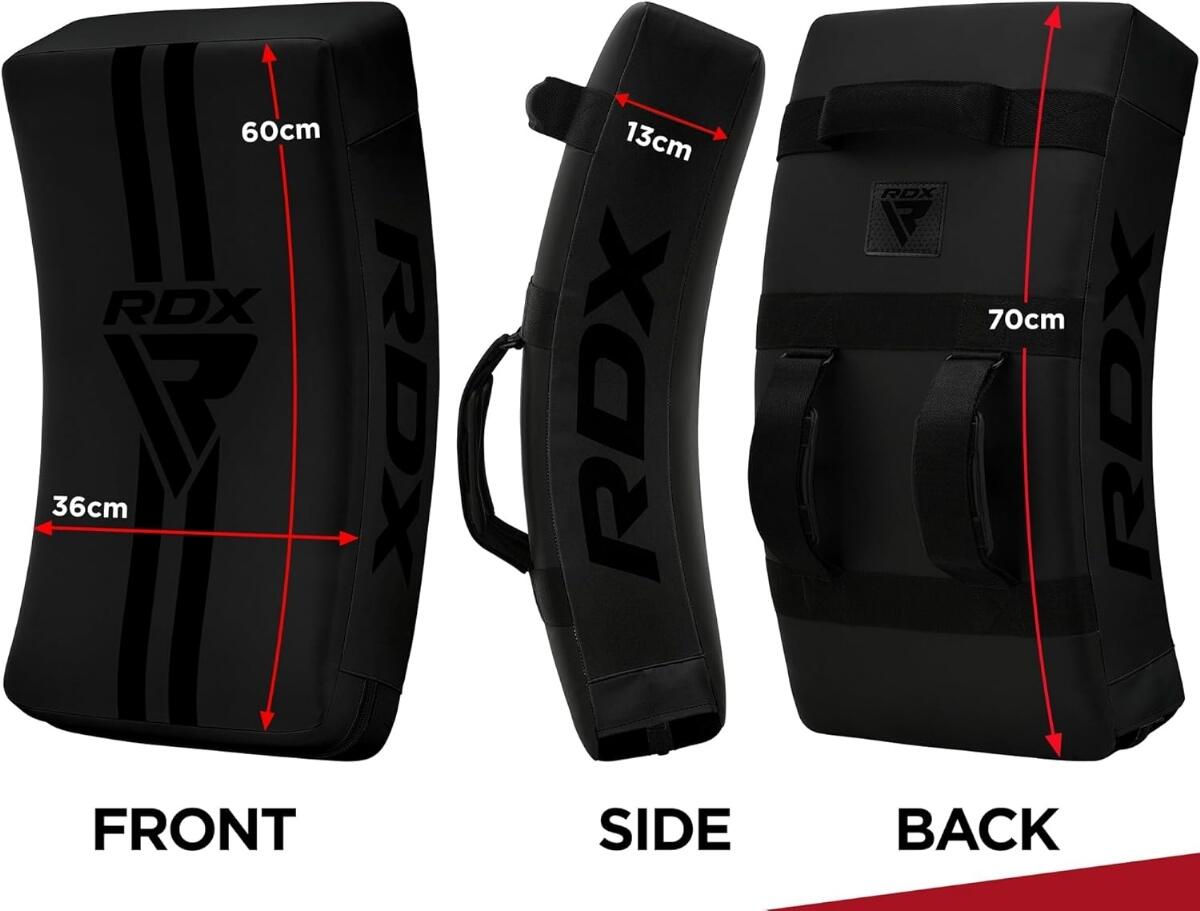 Scudo da colpo RDX Gel T1 – Nero integrale 8/9