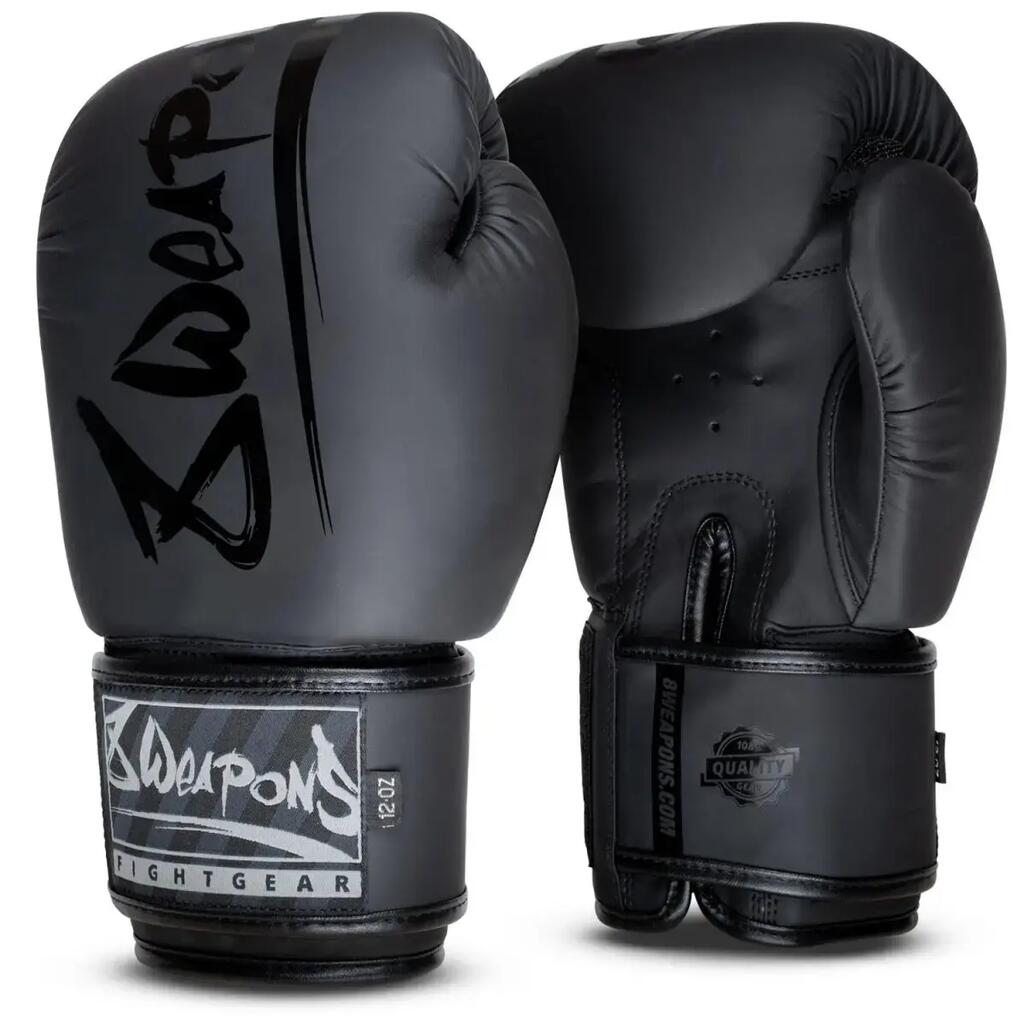 Boxing Gloves 8 Weapons Unlimited 2.0 Black Matte 12oz