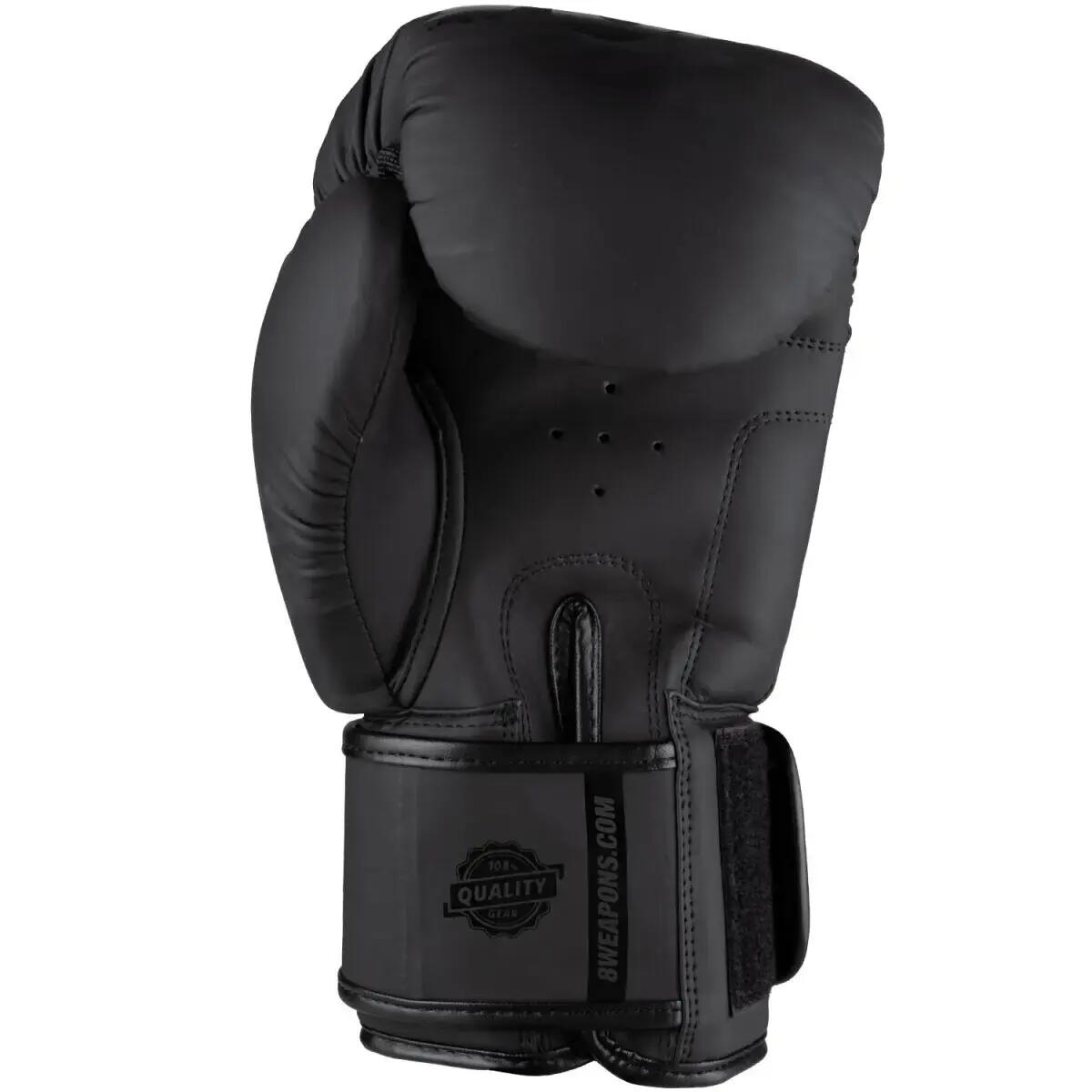 Guantoni Boxe 8 Weapons Unlimited 2.0 Nero Opaco 16oz 3/5