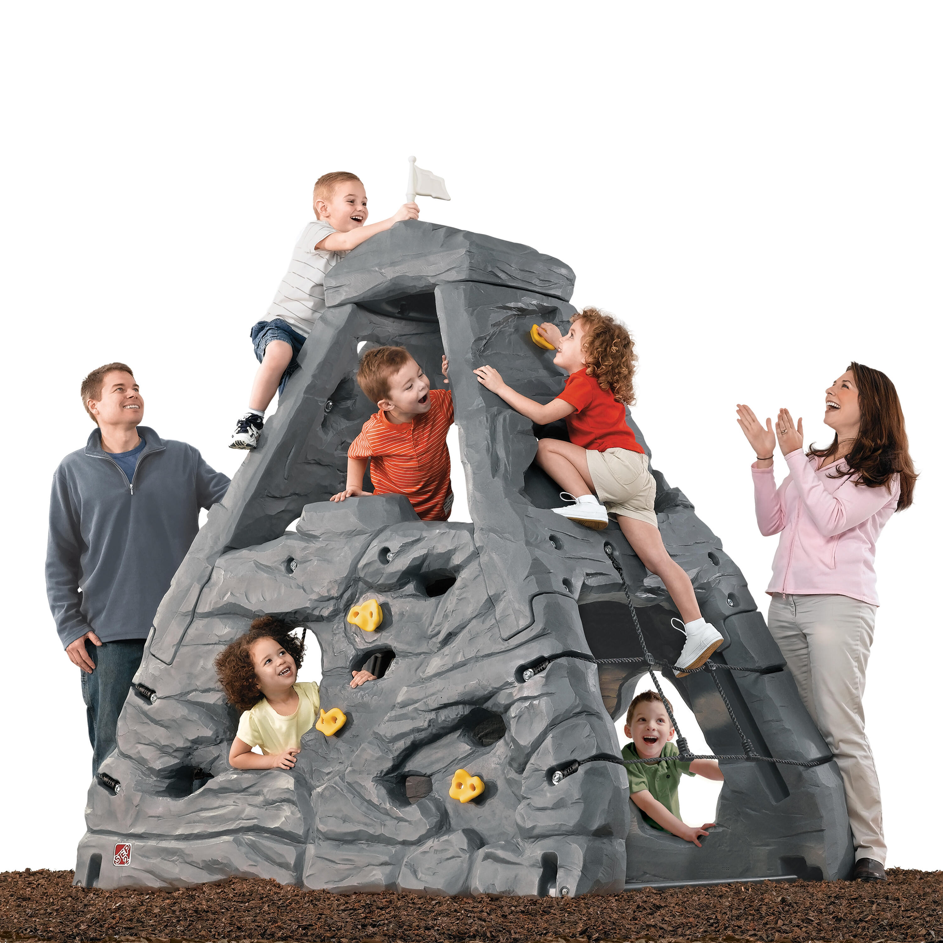 Kiddimandjaro Klimberg 203x132x203cm Donkergrijs 5/7