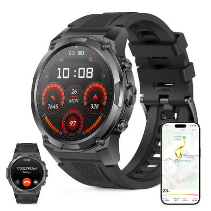 KSIX Explorer 2 Smartwatch met dual-band GPS
