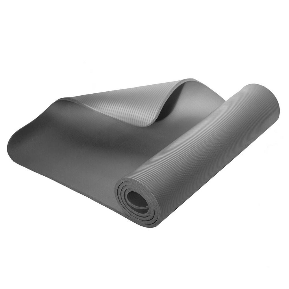 Tapis De Yoga Motif/style Logo (Gris) Taille unique 3/7