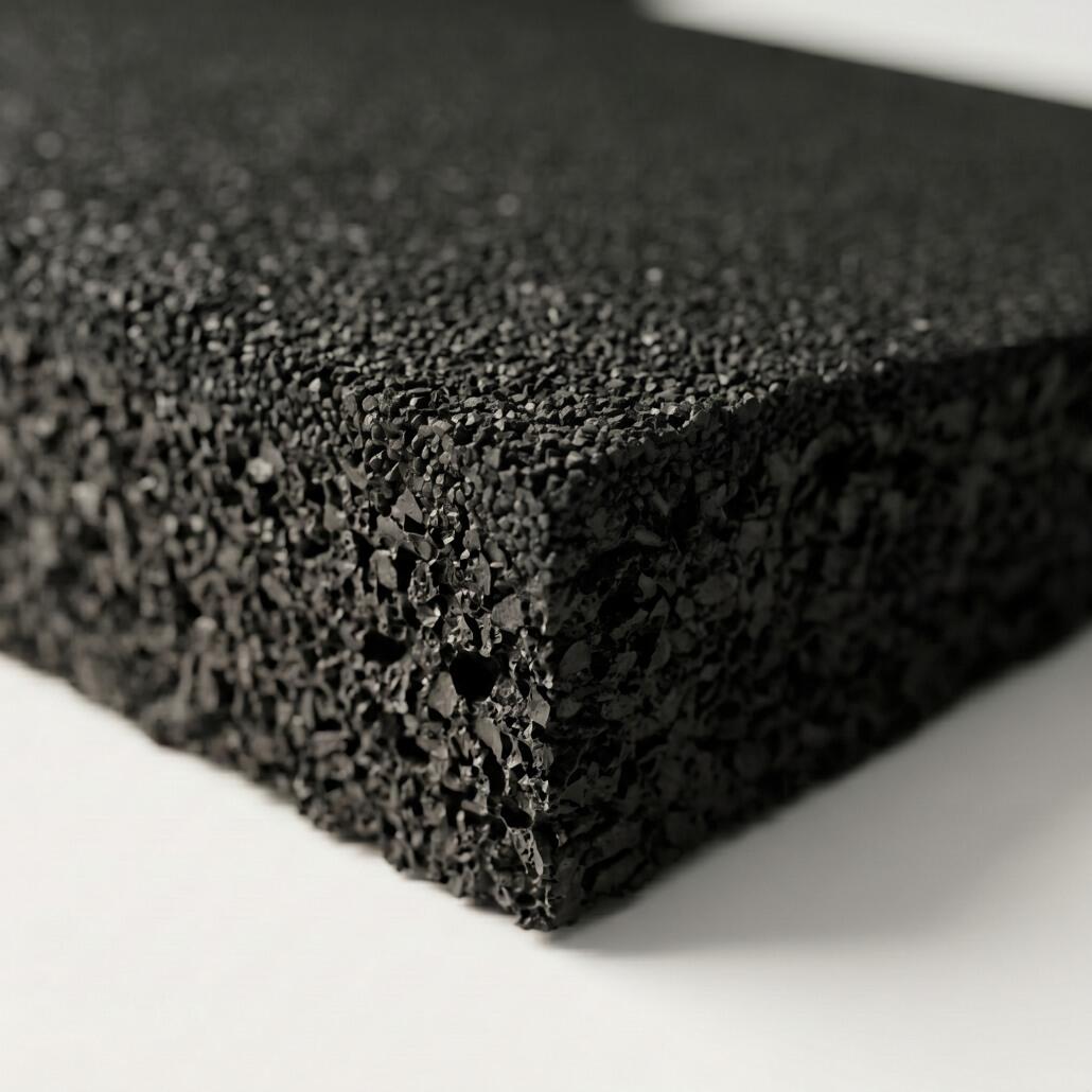Loseta de caucho con rampa Lestare 500x250x40 mm negra 5/7