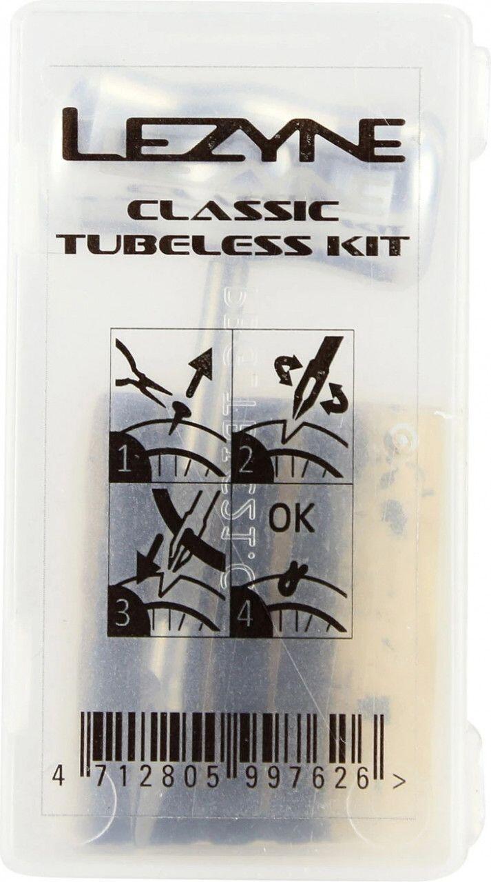Kit Réparation Tubeless Lezyne Classic Tubeless Kit + 5 Mèches 3/4