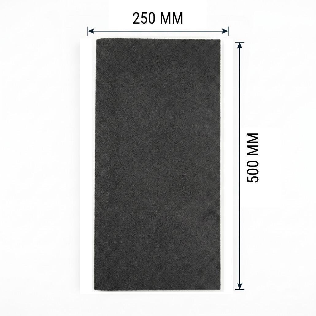 Loseta de caucho con rampa Lestare 500x250x40 mm negra 3/7