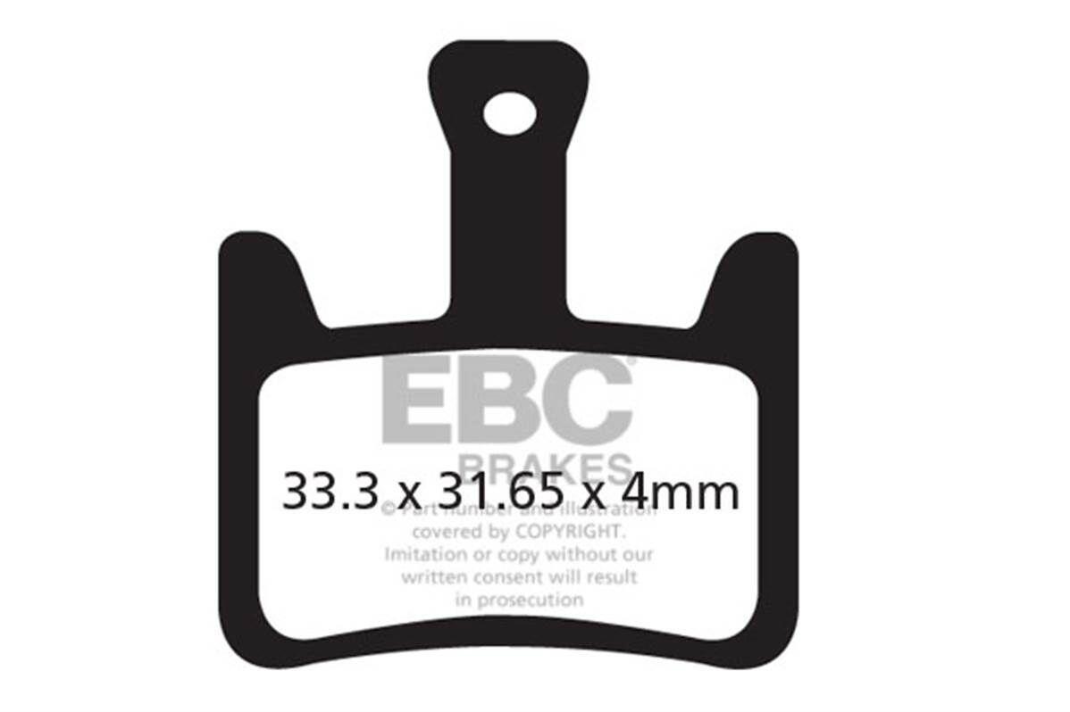CFA620HH - Klocki hamulcowe rowerowe (spiekane) EBC Brakes 2/4