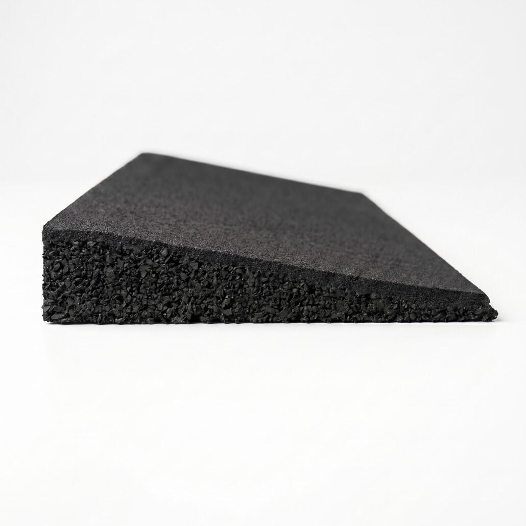 Loseta de caucho con rampa Lestare 500x250x40 mm negra 2/7