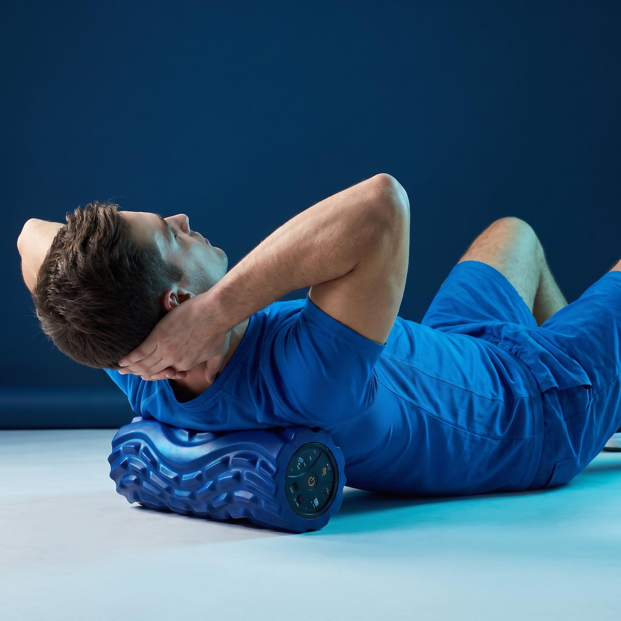 Vibrerende Foam Roller - voor Rug, Nek en Lichaam massage roller - Trigger point 2/6