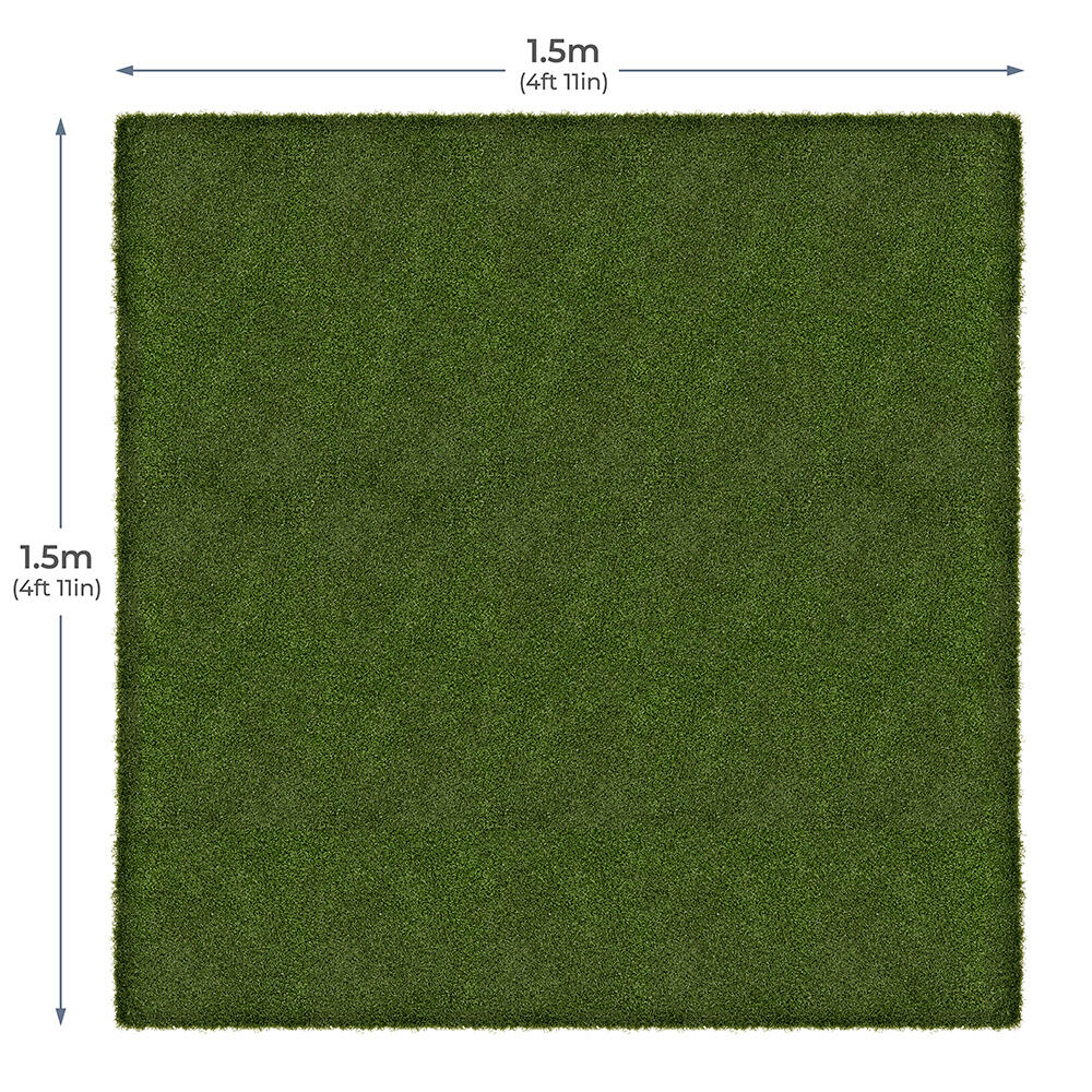 Tapis de golf pour toucher le gazon au départ SimSpace - 150x150cm 2/7