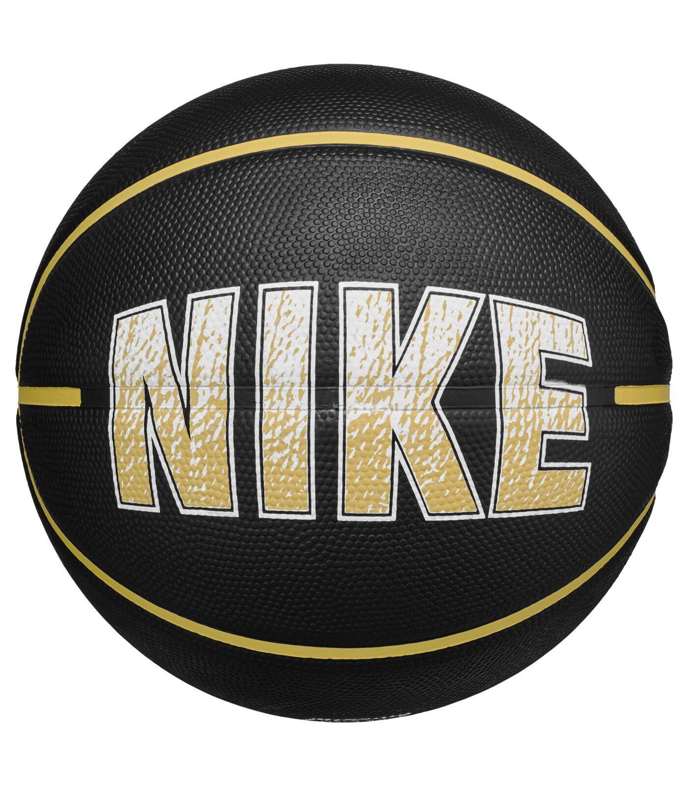 PALLONE da basket nike nero/oro 3/3