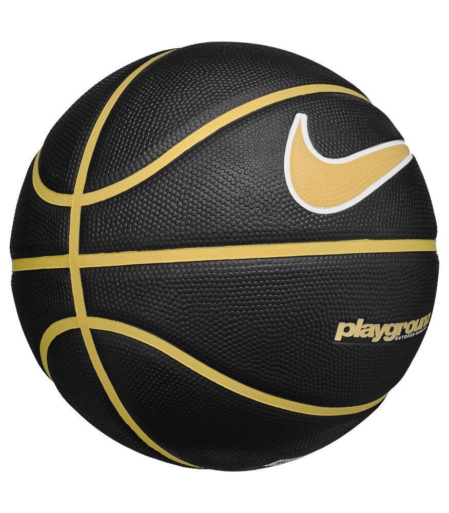 PALLONE da basket nike nero/oro 2/3