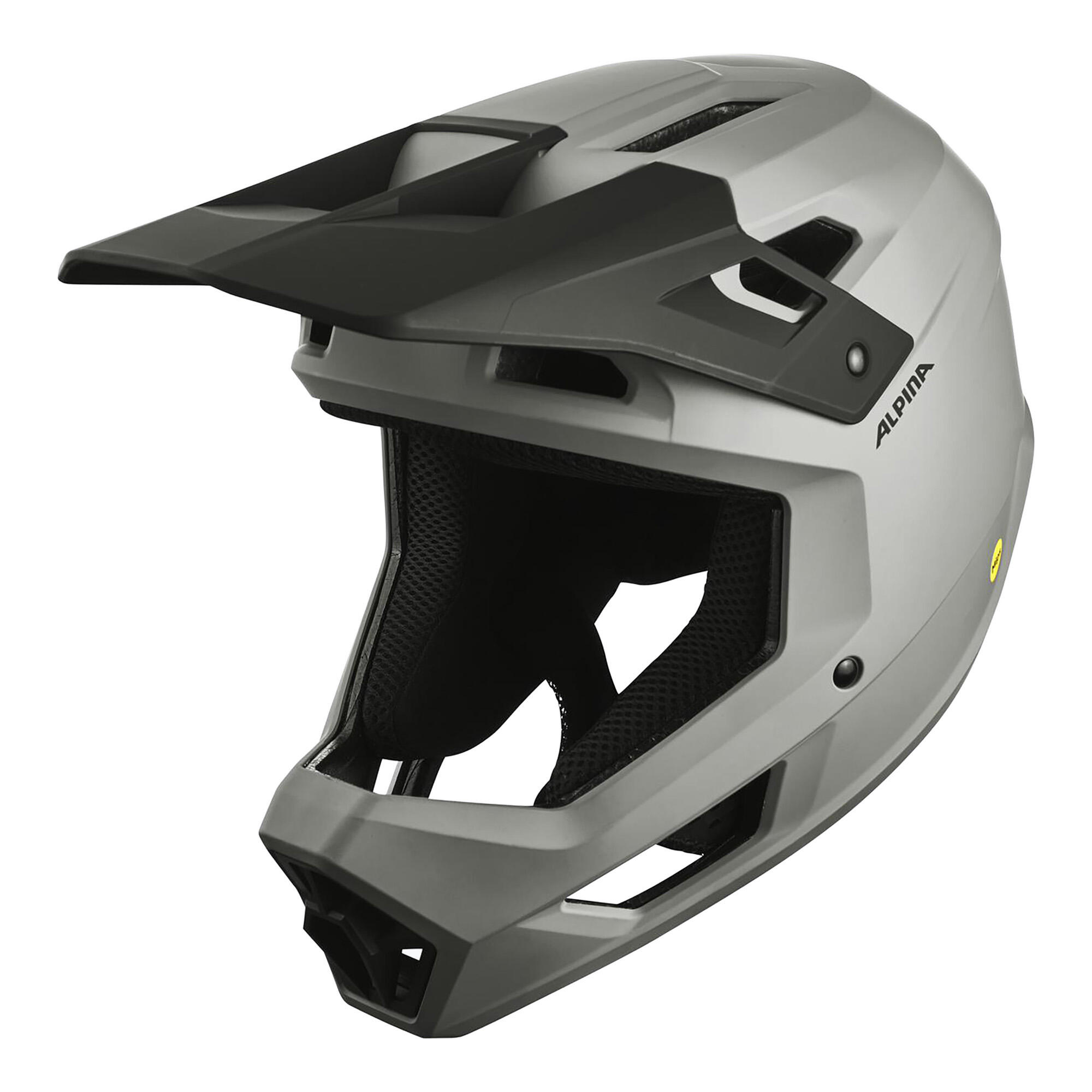 Kask integralny MTB Olympic Sportswear Alpina Pikes MIPS 60–63 cm matowy szary 5/5