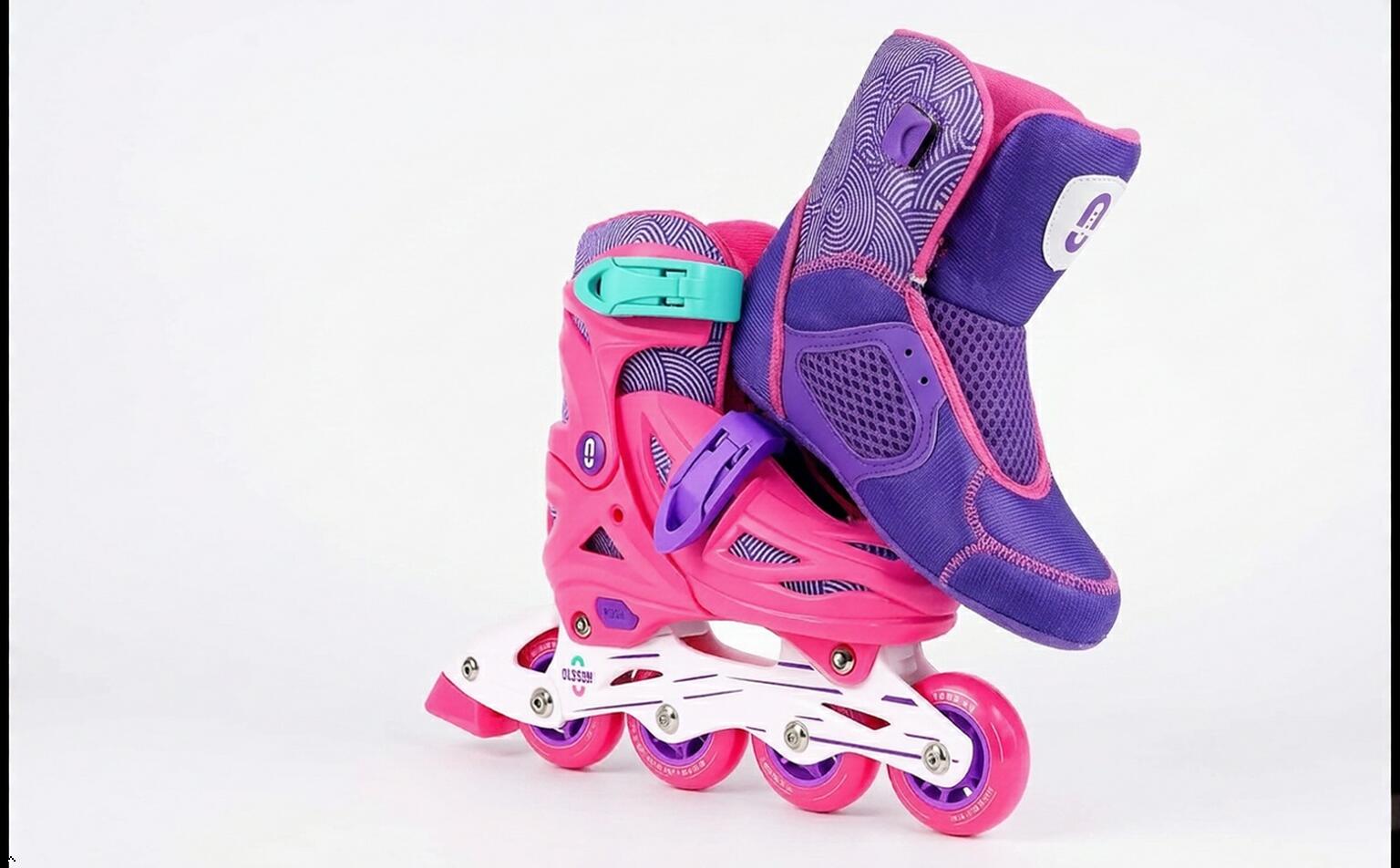 Patines línea OLSSON KIT completo SALLY S Patines Casco HERO y Protecciones 5/7