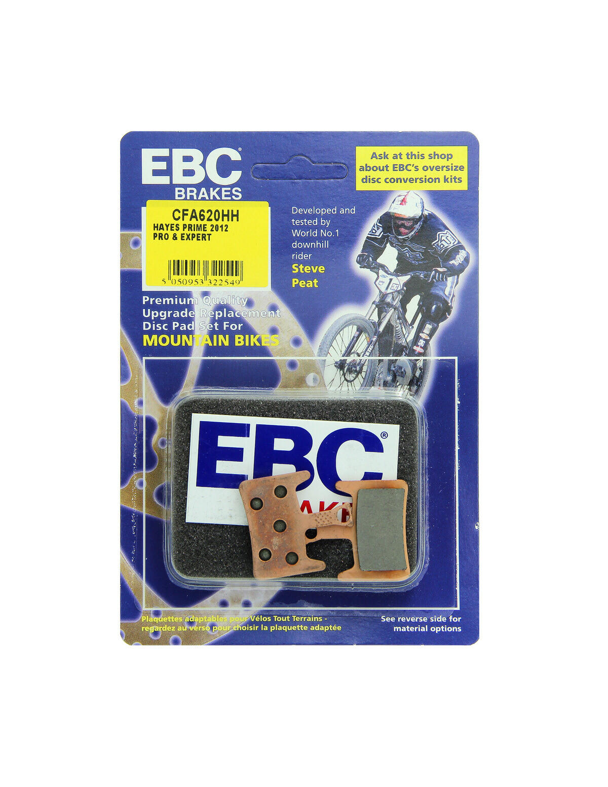 CFA620HH - Klocki hamulcowe rowerowe (spiekane) EBC Brakes 4/4