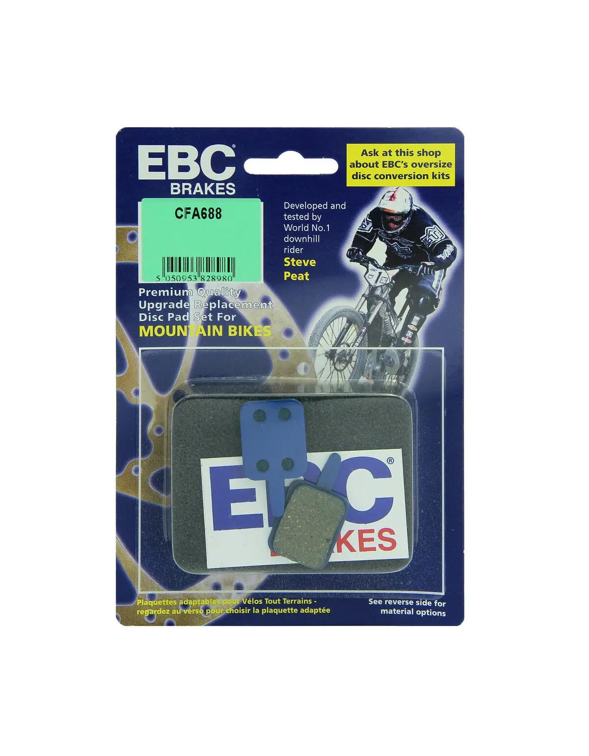 CFA688 - Klocki hamulcowe rowerowe (organiczne) EBC Brakes 2/2