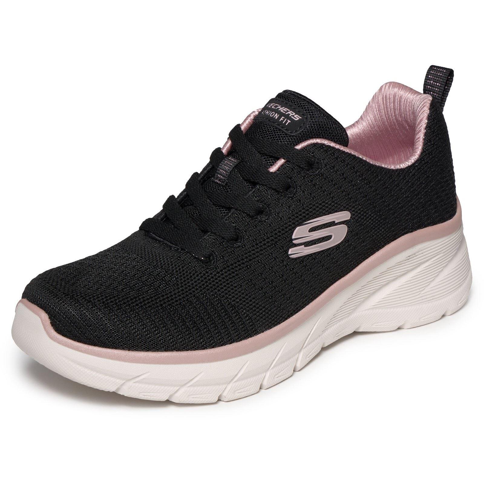 Skechers Sneakers Donna BKRG Memory Foam Vegane Mesh Lavabili Comode Sport EU 41 6/6