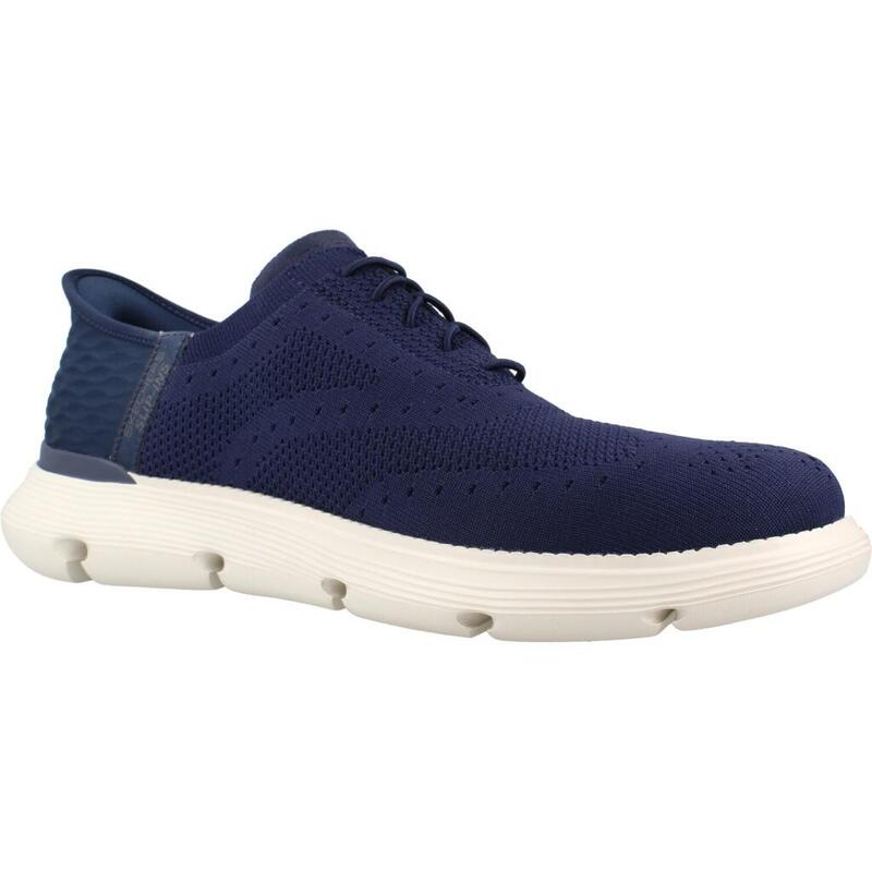 Pantofi sport barbati Skechers Garza - Palma, Albastru