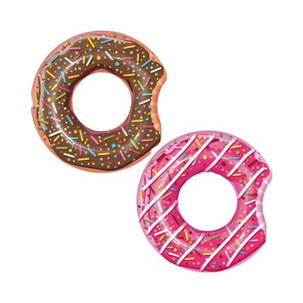 Donat" Aufblasbarer Schwimmreifen, Schwimmen (2erPack) Kinder Braun/Pink