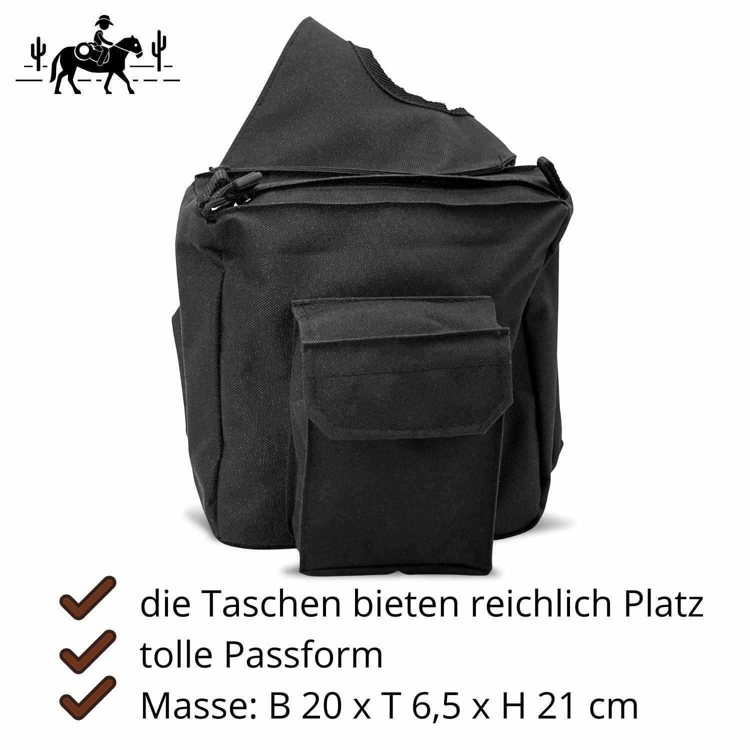 AMKA Hornpacktasche 2/4