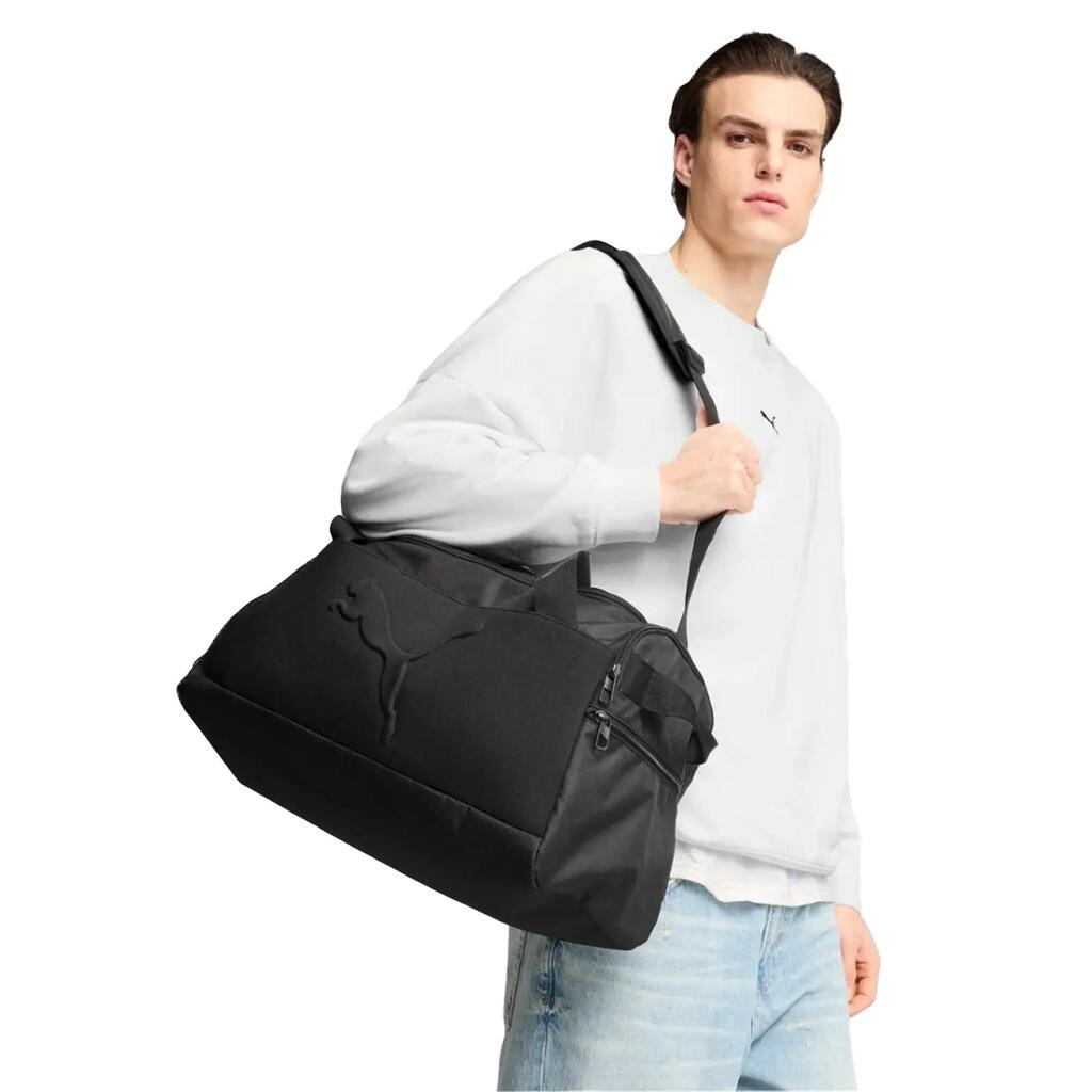 Buzz Logo Duffle Bag (Black) XS