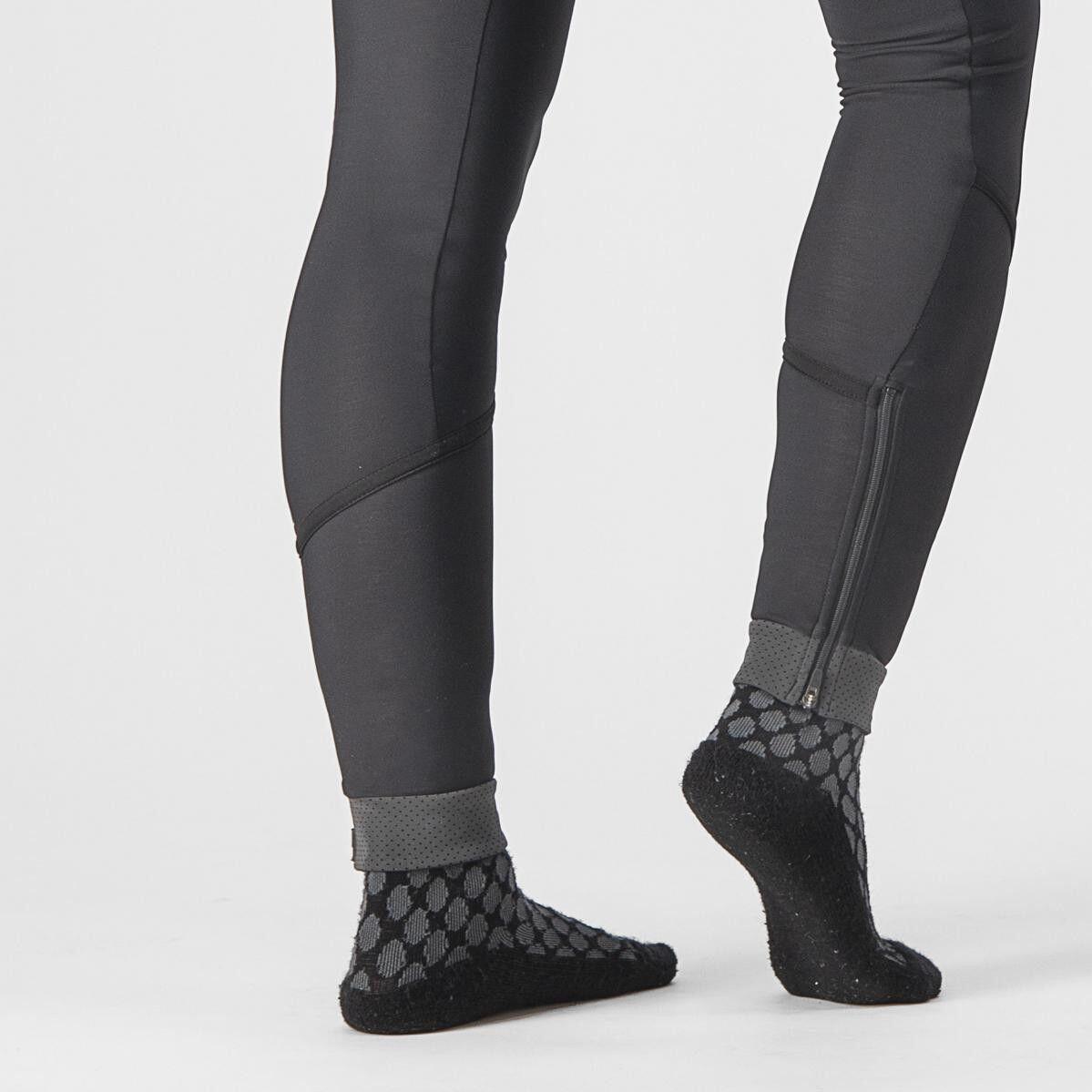 Castelli Damen Trägerlose Tights Velocissima DT Schwarz 4/5