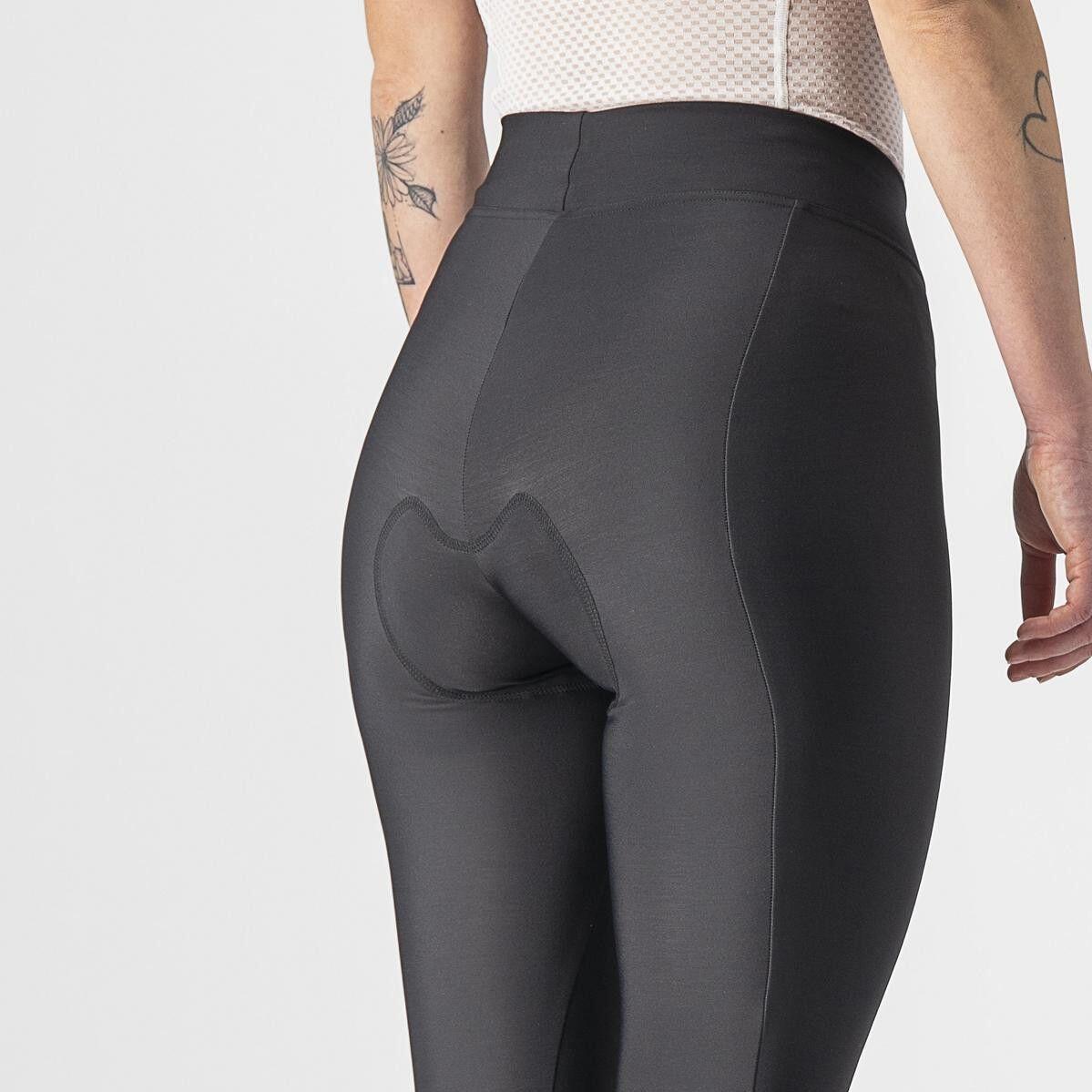 Castelli Damen Trägerlose Tights Velocissima DT Schwarz 3/5