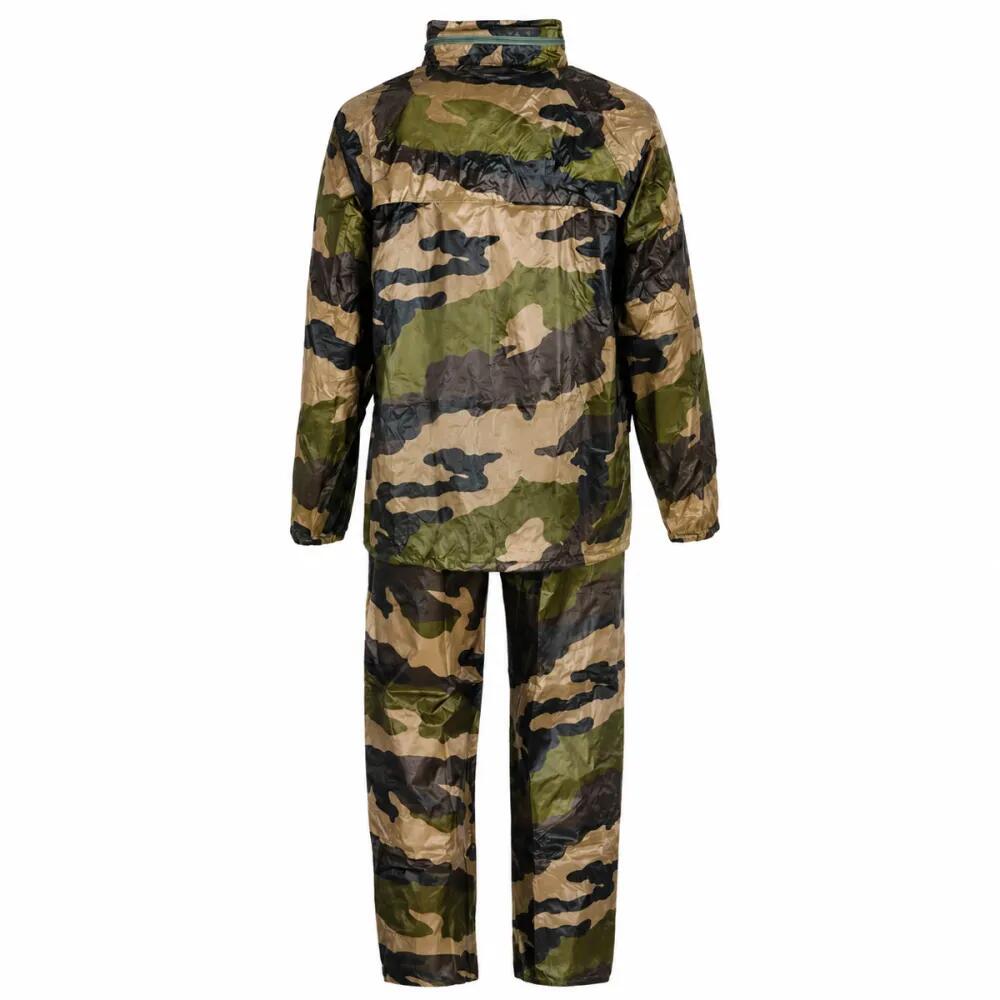 Ensemble de pluie imperméable polyester camo CE M à 3XL 3/5