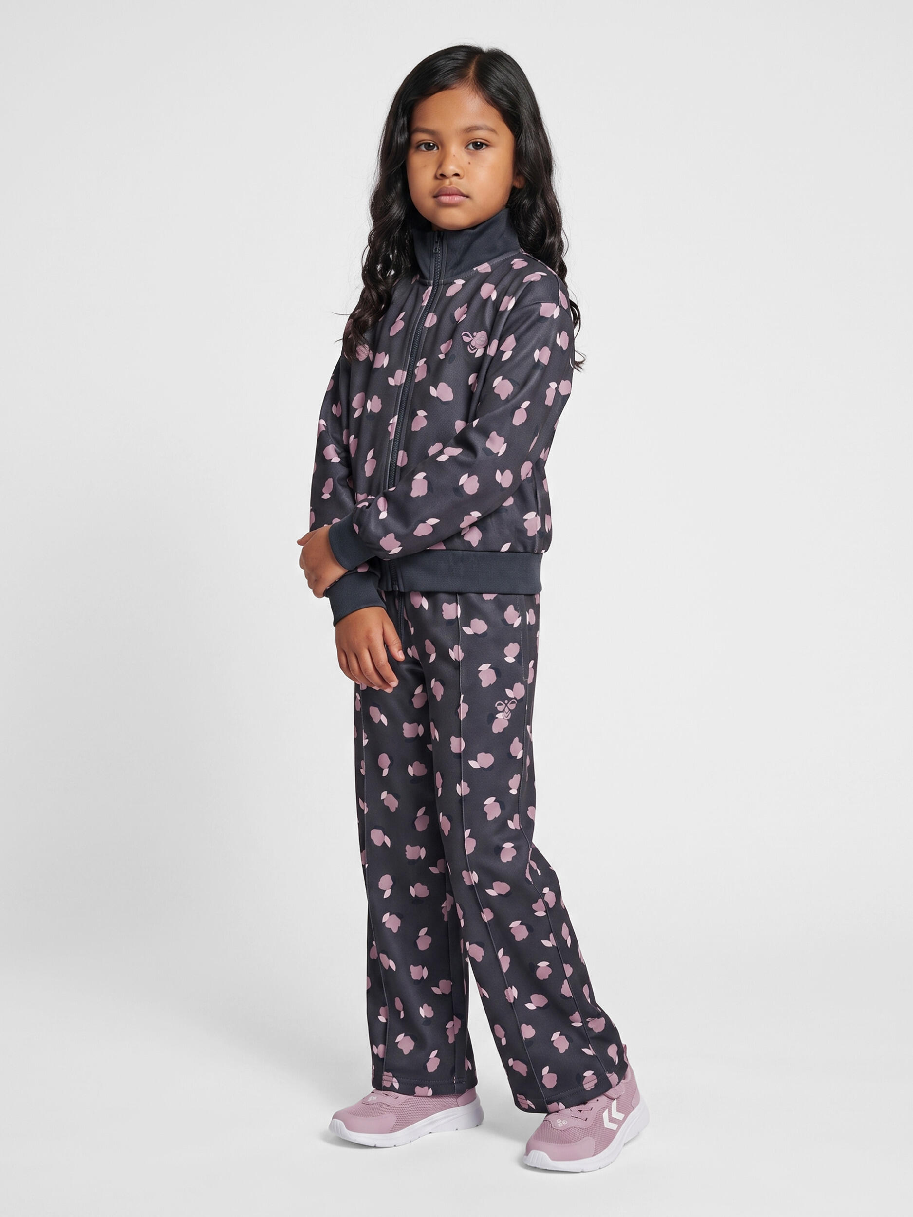 Pantaloni da jogging regulari ragazza Hummel Poly 2/7