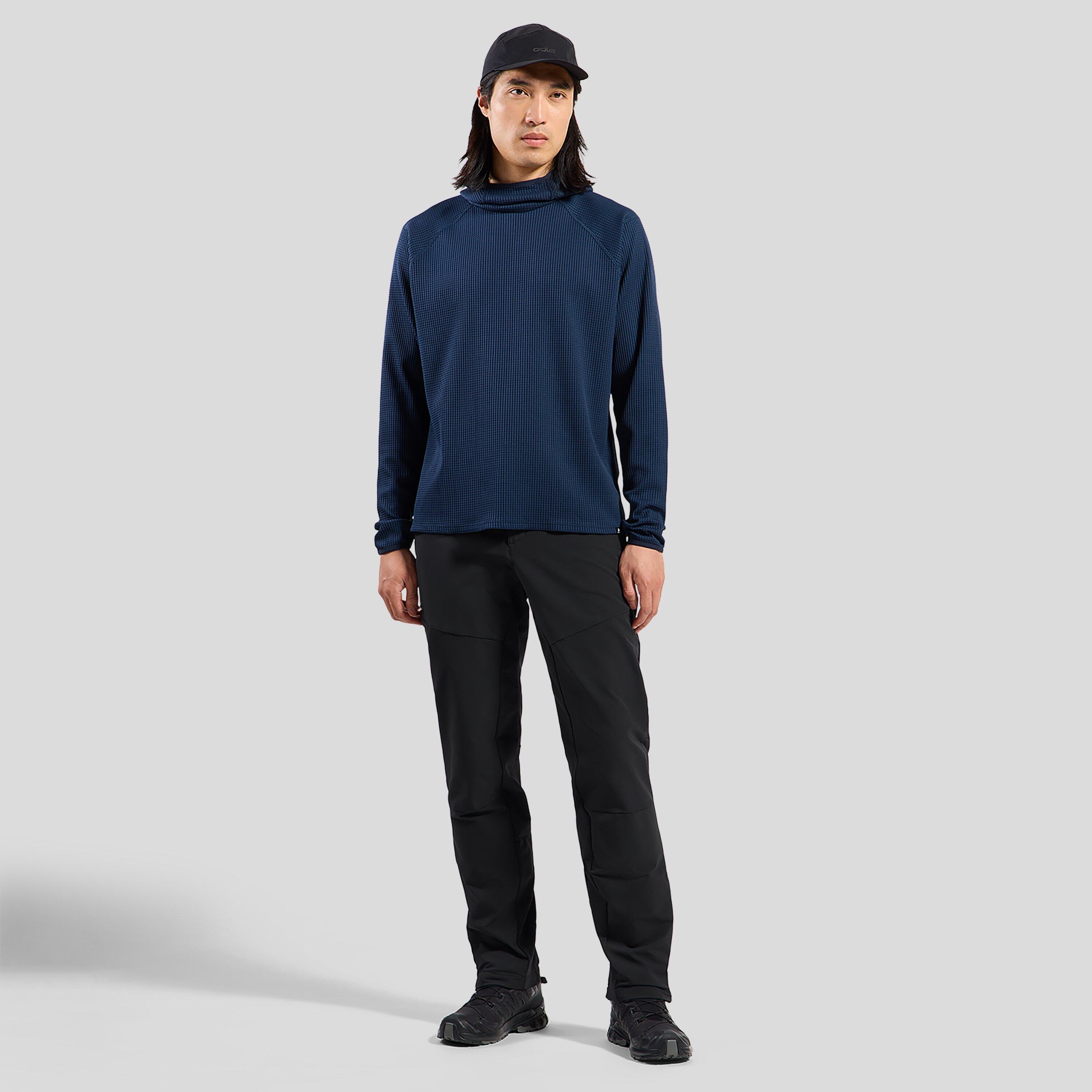 Pantalon Odlo Ascent Warm homme nylon 240g/m² déperlant slim 5/8