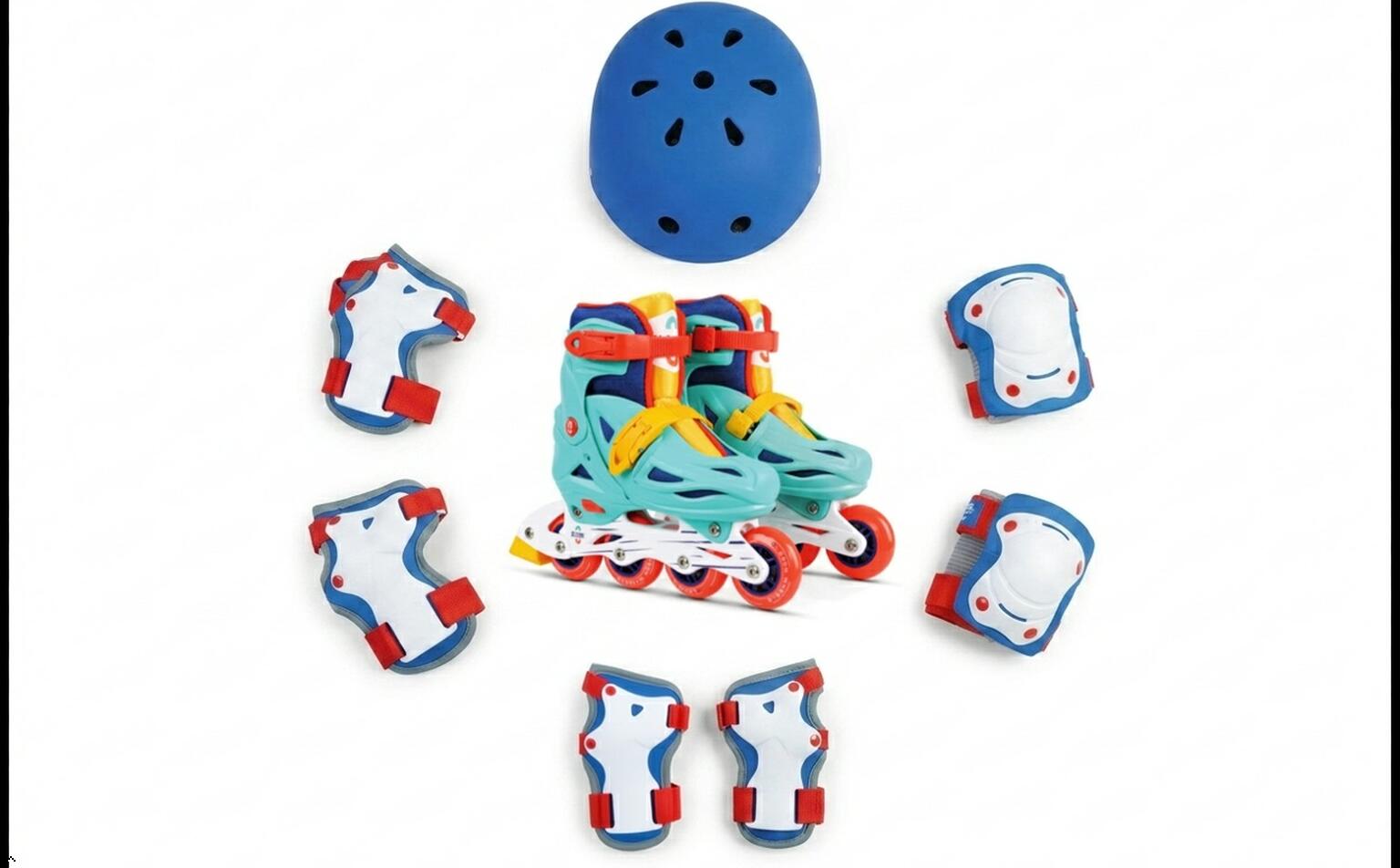 Patines línea OLSSON KIT completo MAX S: Patines Casco HERO y Protecciones 2/7