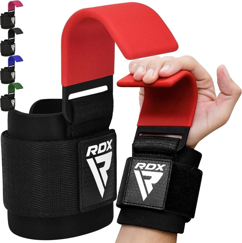 Handgelenk Haken Krafttraining RDX – Rot 10/12