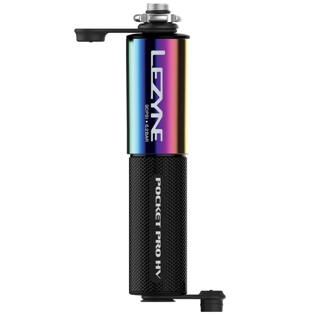 Lezyne Pocket Drive Pro HV Neo Metallic/Black Cycle Pump