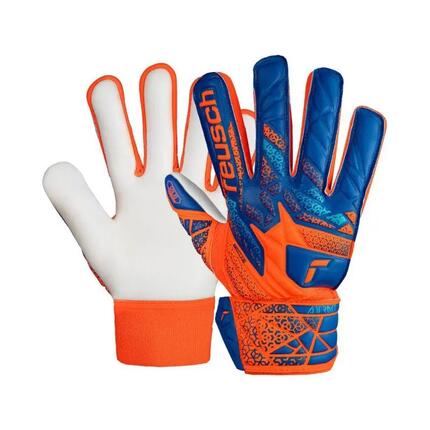 Gants De Gardien De But ATTRAKT STARTER SOLID Enfant (Bleu / Orange)