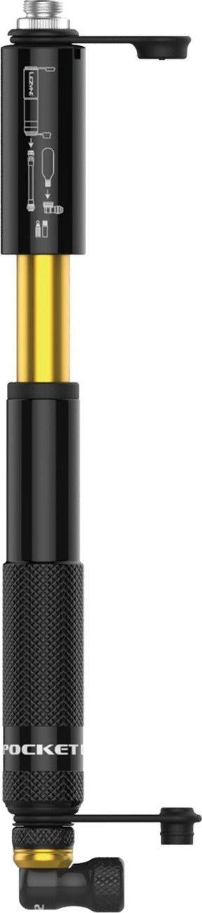 Pompa CO2 Lezyne Pocket Drive (160 Psi / 11 Bar) Nero 3/5