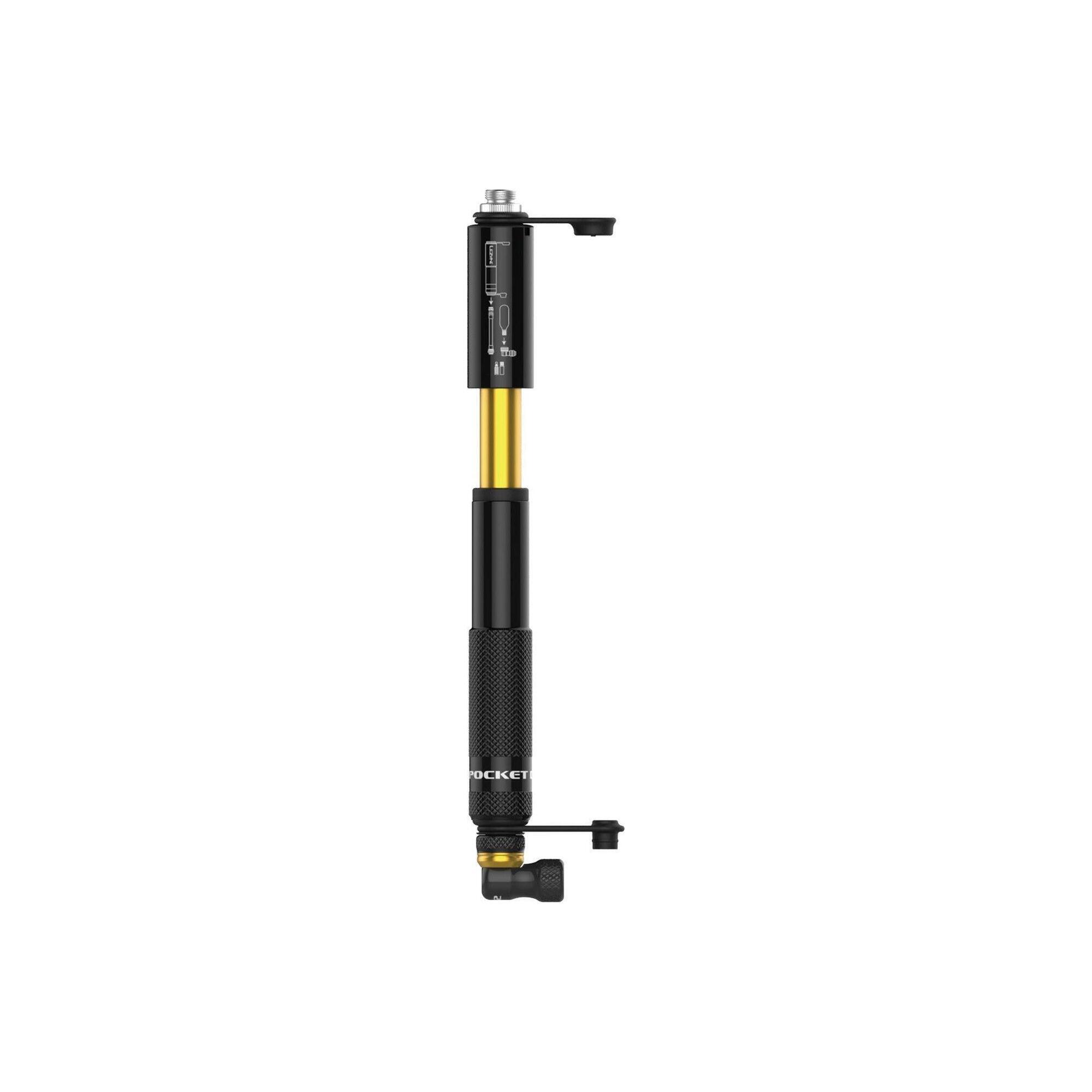 Lezyne Pocket Drive CO2 - pompă manuală compactă pentru bicicletă