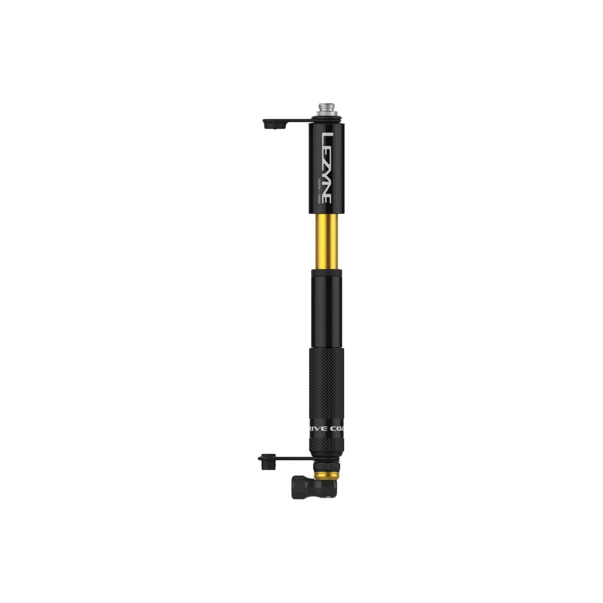 Lezyne Pocket Drive CO2 - pompă manuală compactă pentru bicicletă