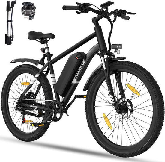 Vélo électrique VTT 27,5" 250W batterie 36V 13Ah autonomie 100 km BK15PRO