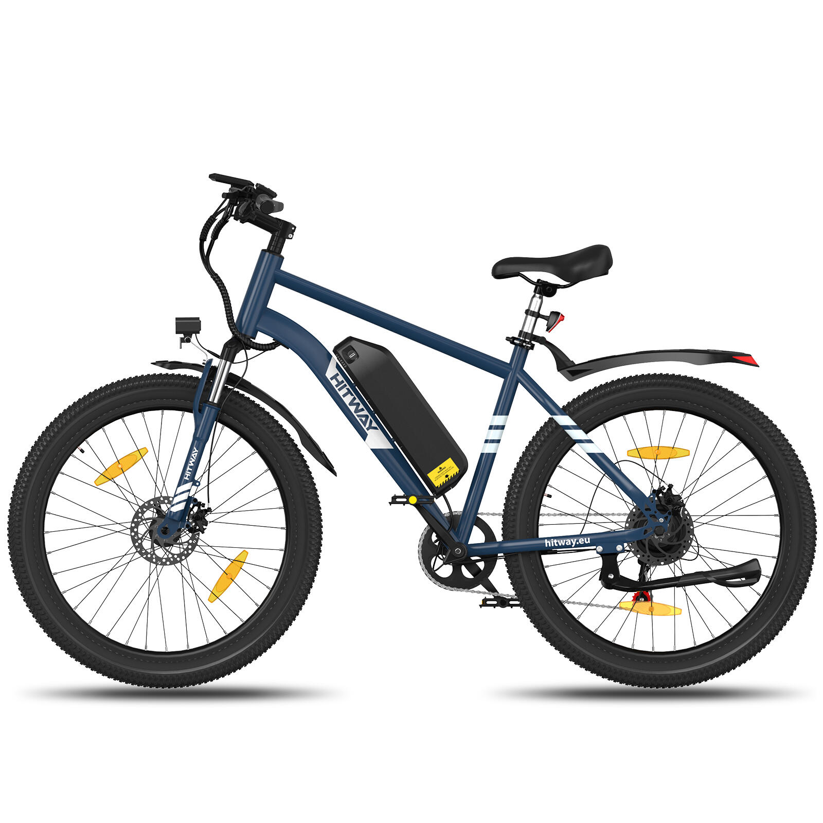 Bici elettrica mountain bike 27,5" batteria removibile 7 vel. 3/7