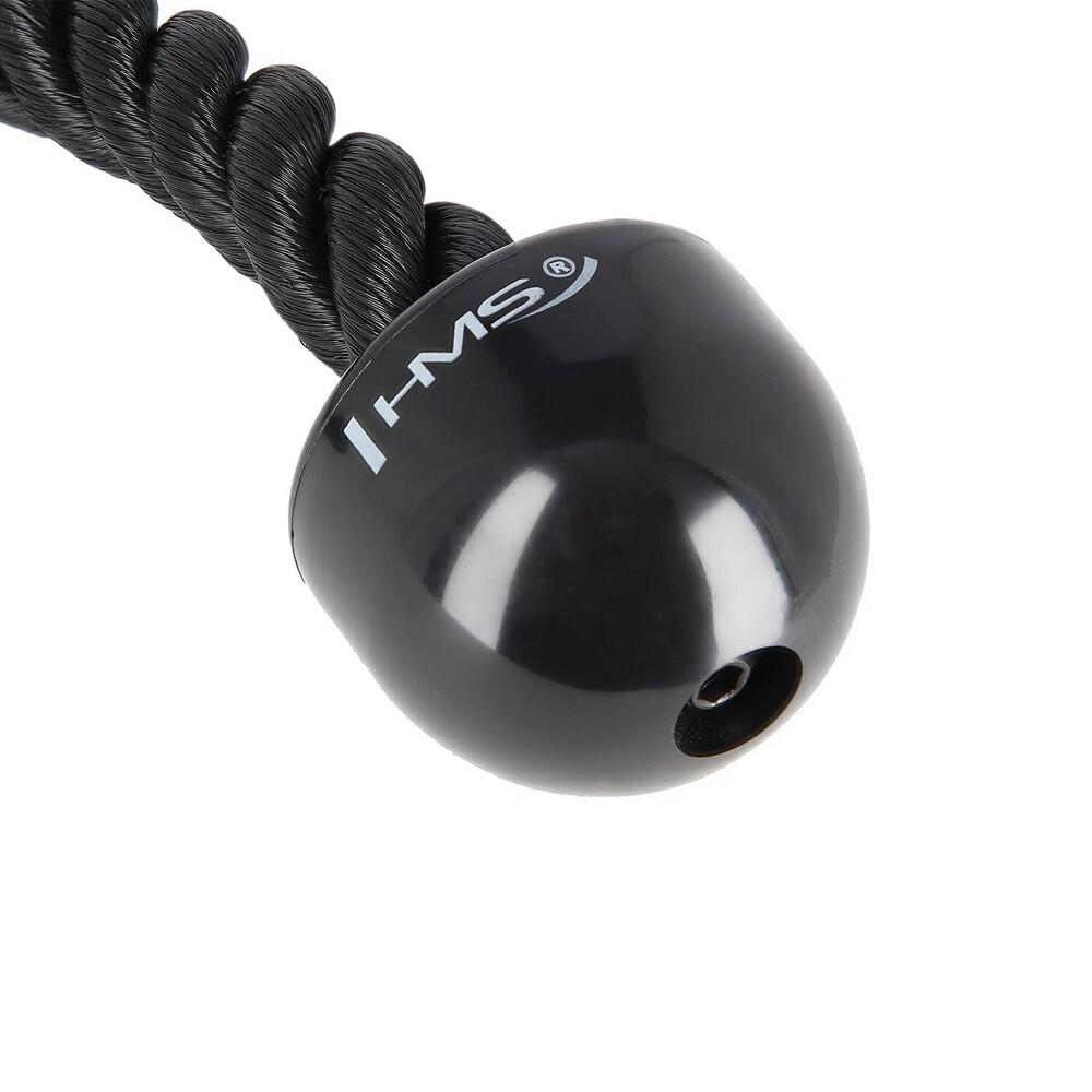 Trizepsseil, Logo Damen und Herren Schwarz 4/7