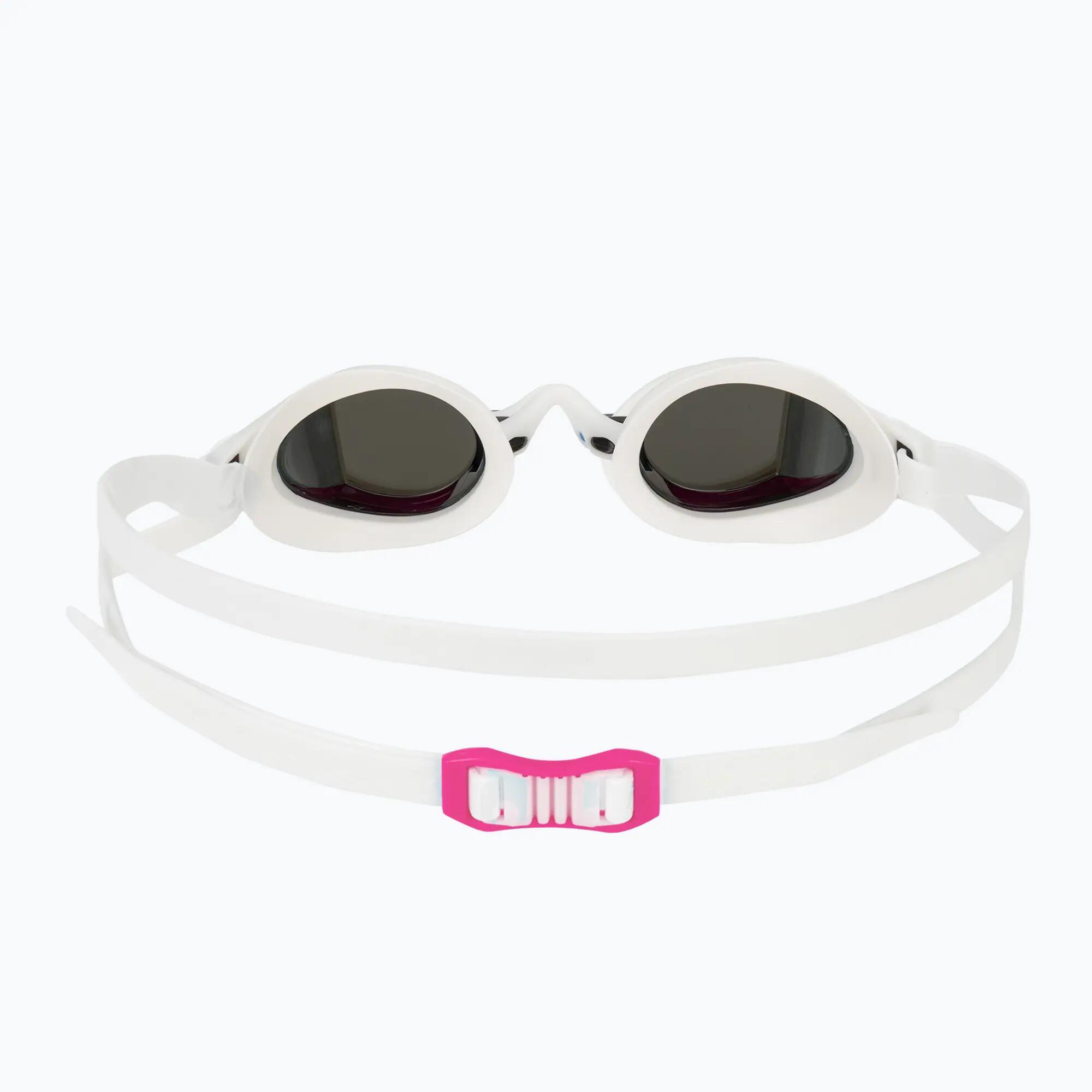 Okulary startowe TYR Stealth-X Mirrored Pink White 4/5