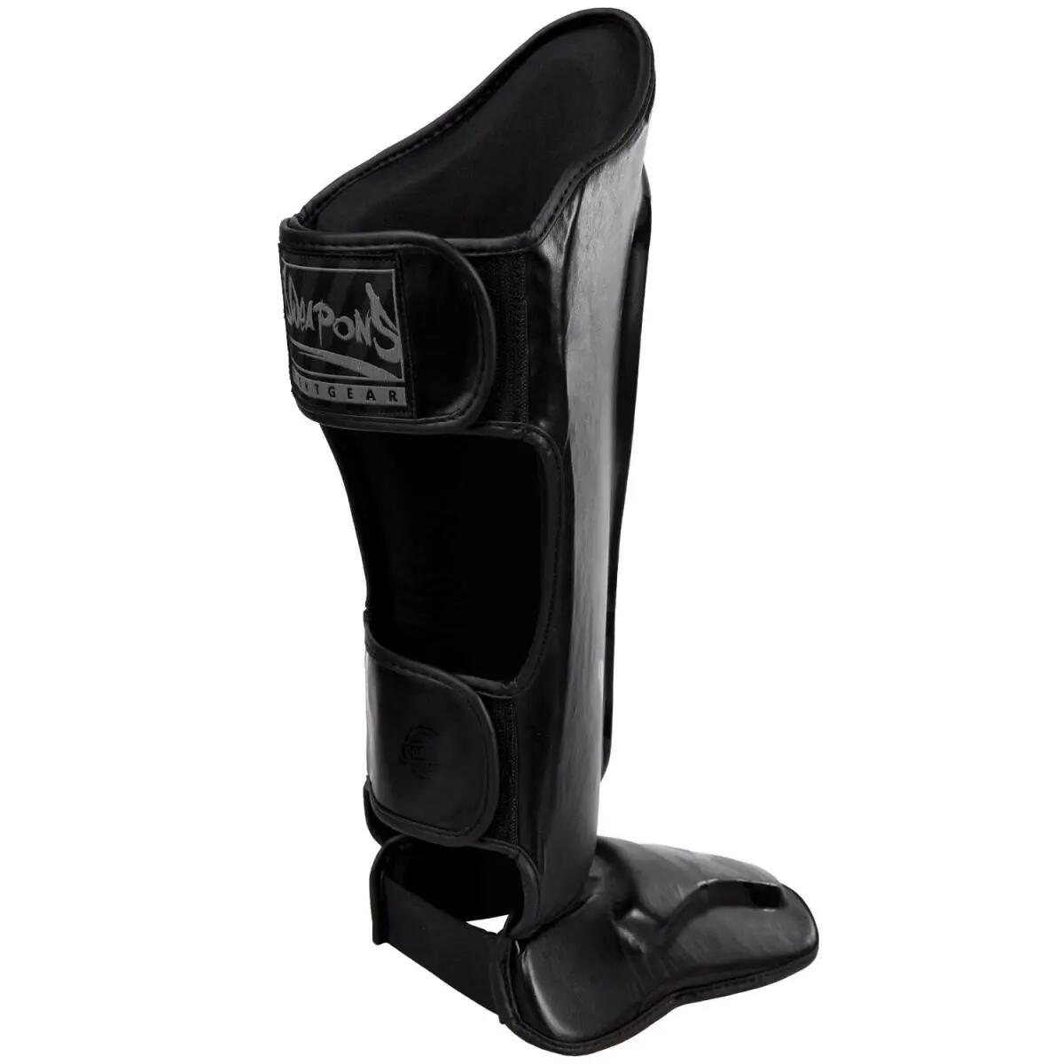 Schienbeinschoner - Unlimited black-matt L 8/10