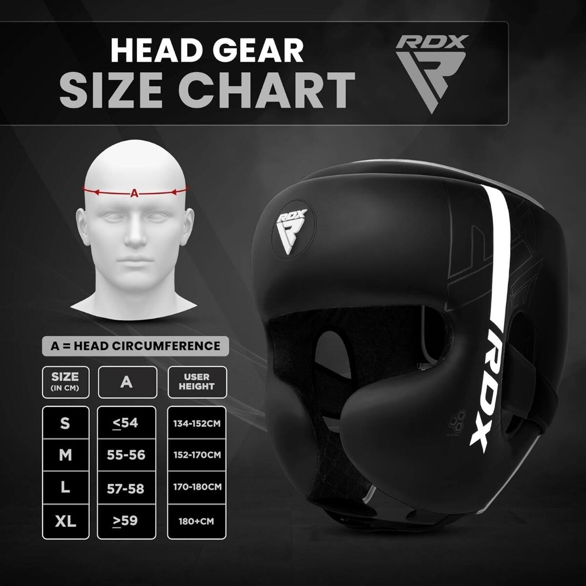 Casco da boxe F6 KARA – Bianco opaco – M 9/9