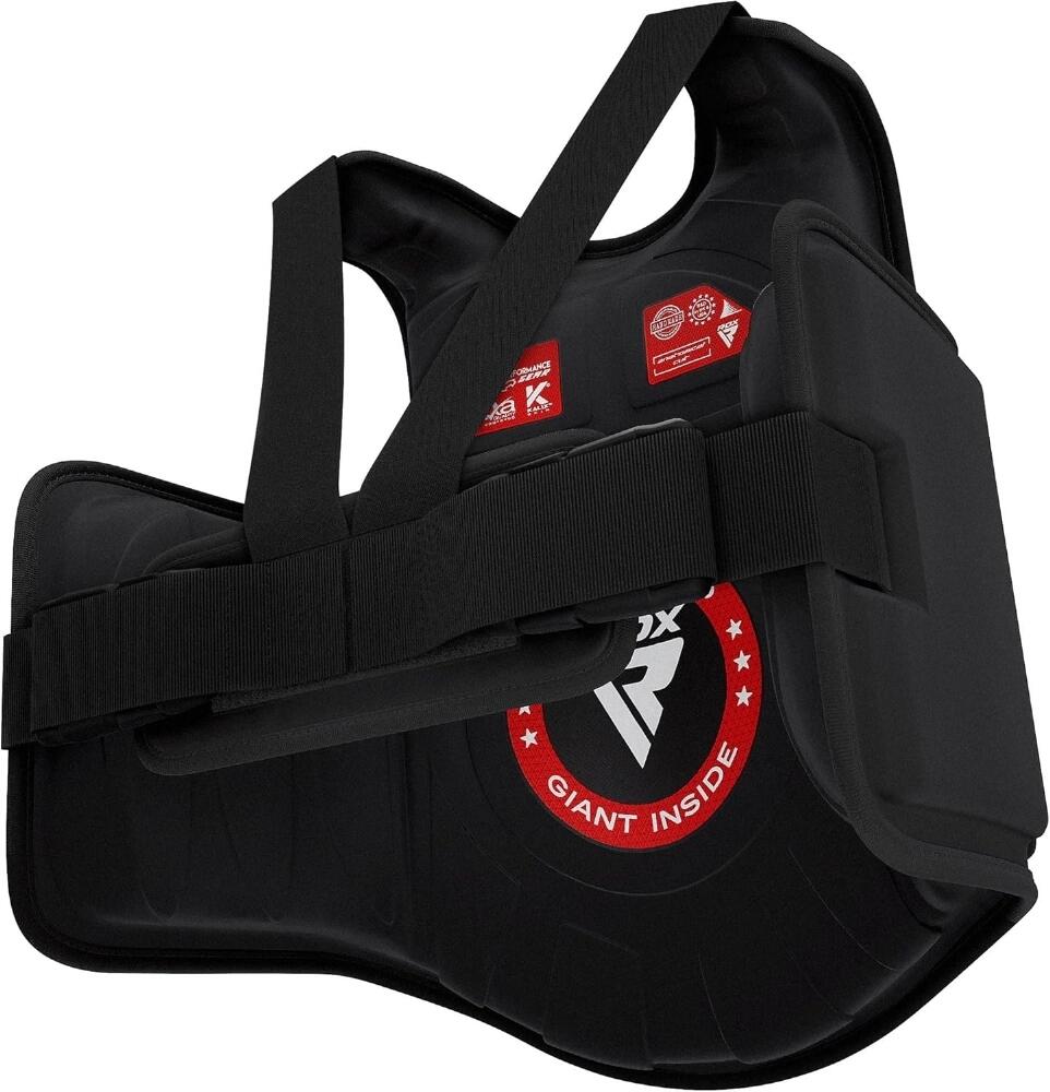 Plastron de Protection RDX F6 Blanc Mat Plus - Taille S/M 9/9