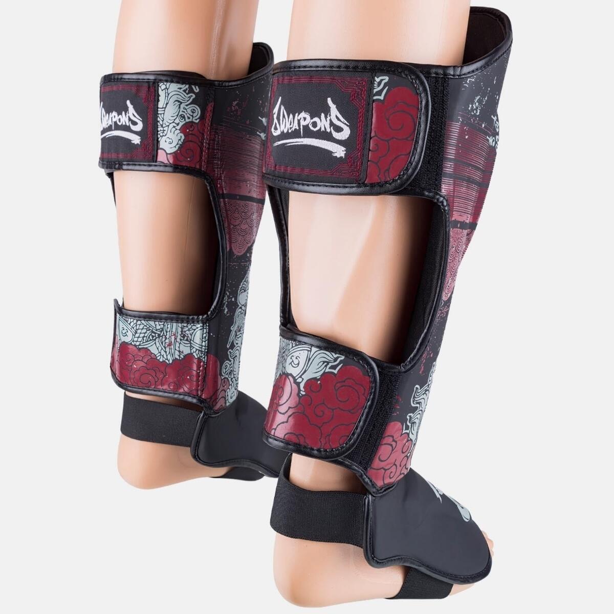 Paratibie 8 WEAPONS Hanuman Yant – Nero/Rosso – XL 9/12