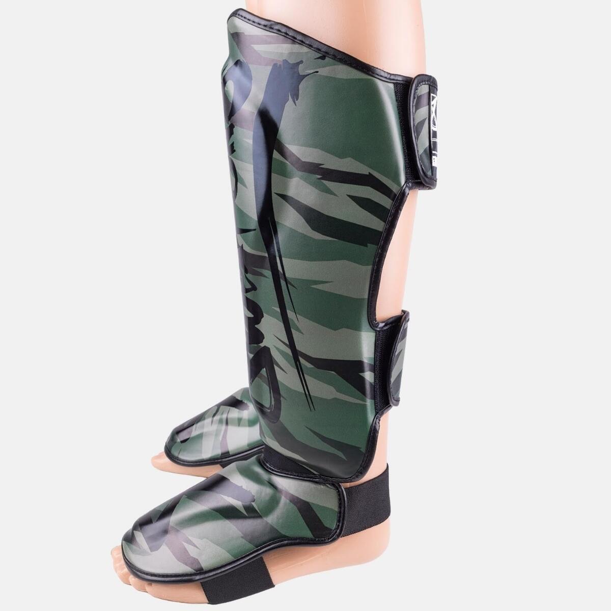 Protège-tibias 8 WEAPONS Unlimited 2.0 – Woodland Camo – L 8/10