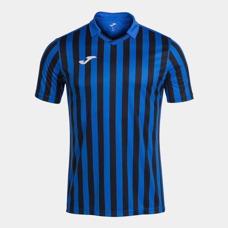T-shirt manga curta Rapaz Joma Copa ii azul royal preto