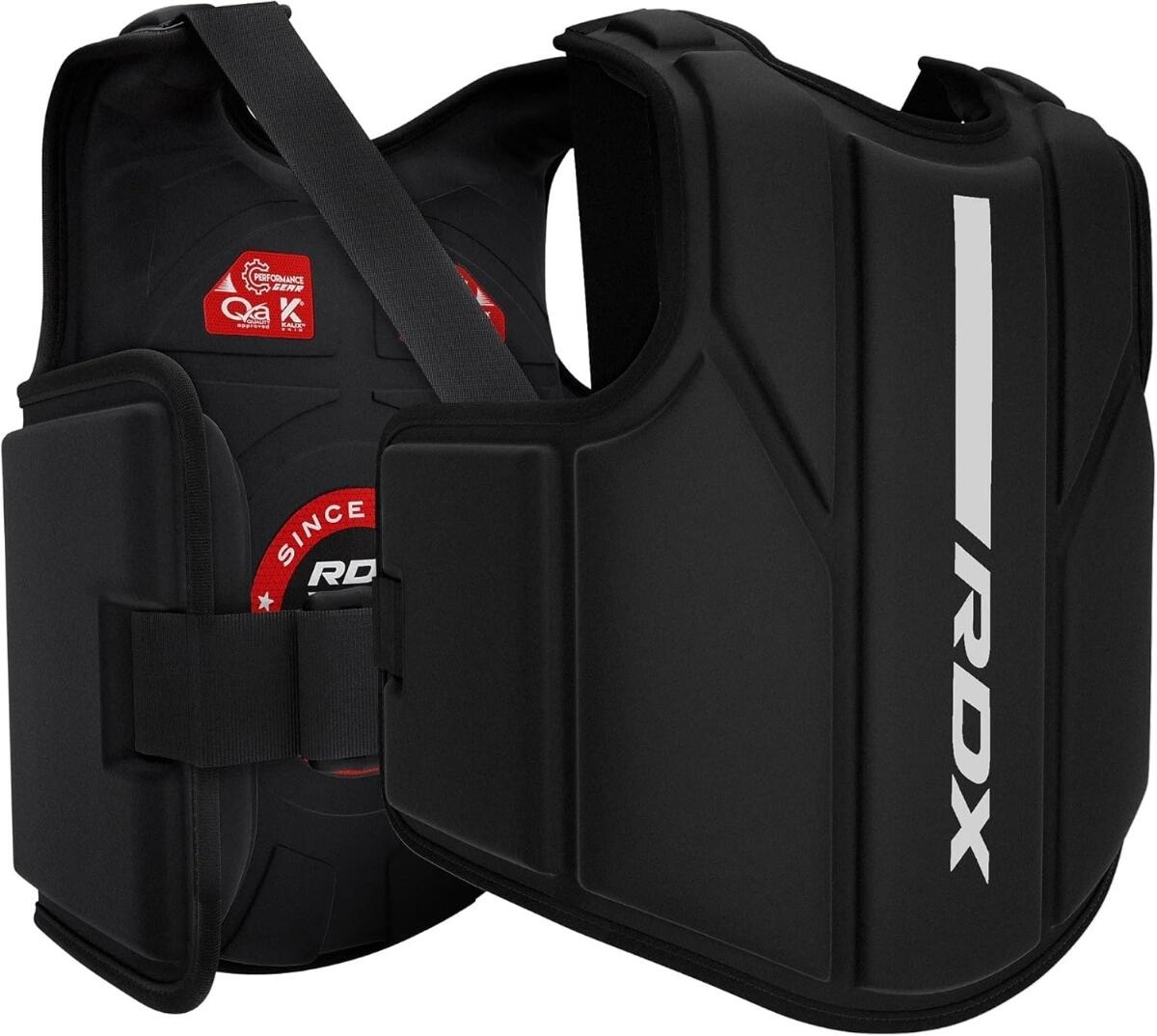 Plastron de Protection RDX F6 Blanc Mat Plus - Taille S/M 8/9