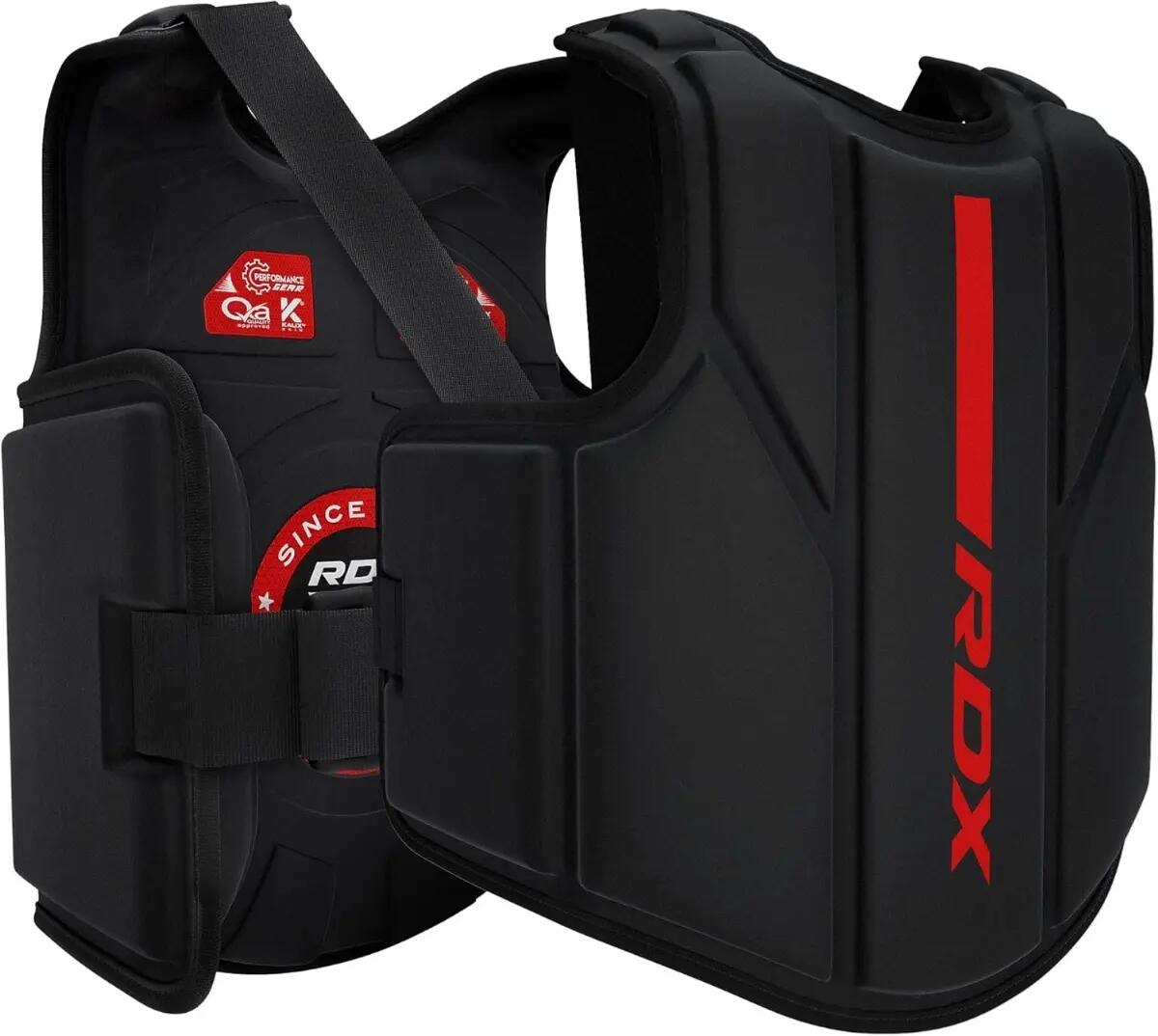 Brustschutz RDX F6 Matt Rot - Grösse L/XL 8/9