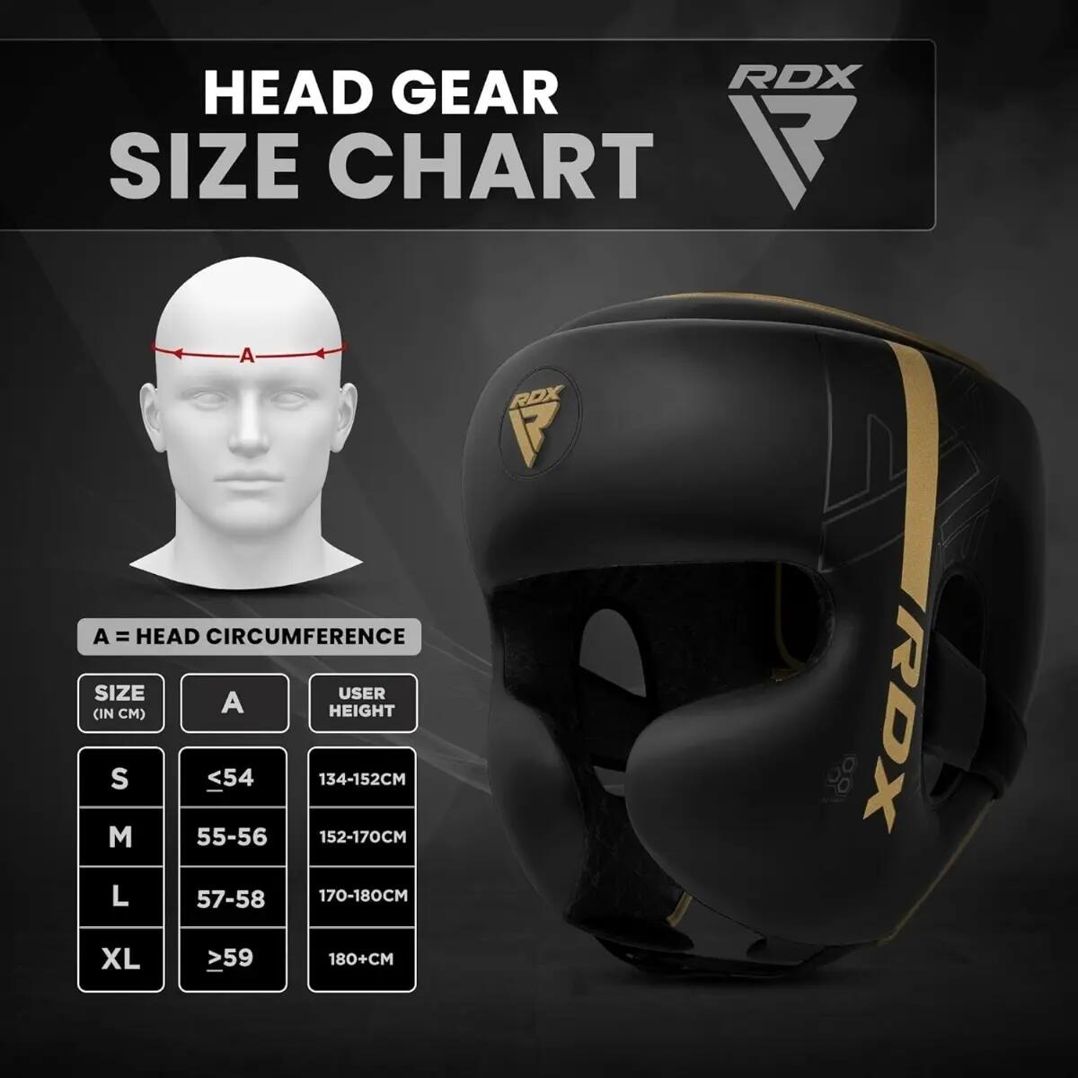 Kask bokserski RDX F6 8/8