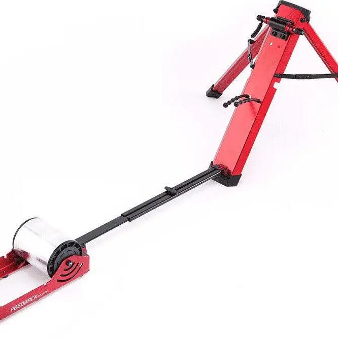 Home Trainer Portable Feedback Sports Omnium Over-Drive Red